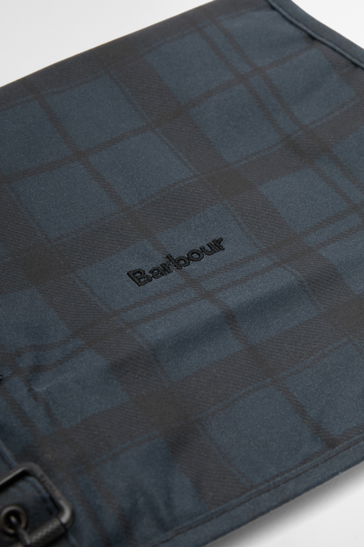 Barbour Ambleside Yağlı Köpek Montu NY75 Navy Tartan