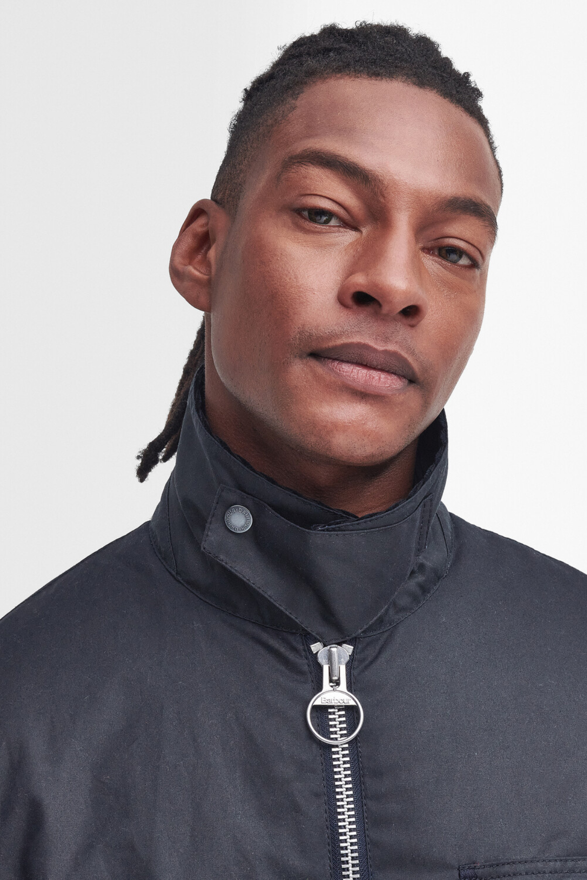 Barbour Angler Yağlı Ceket NY92 Navy