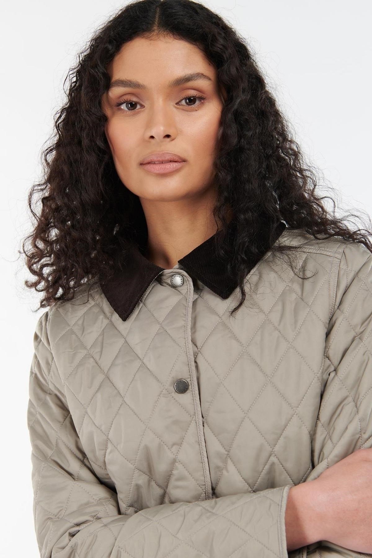 Barbour Annandale Kapitone Ceket BE53 Doeskin