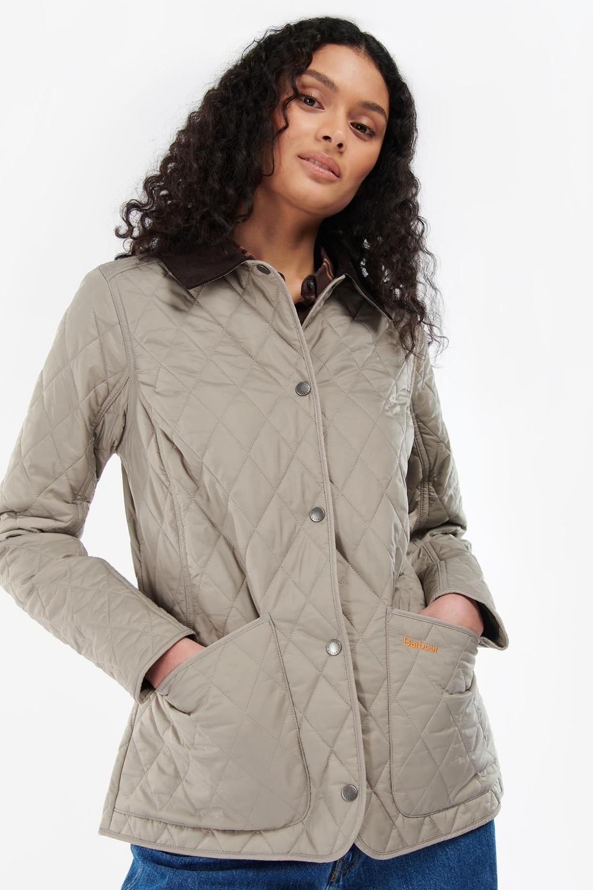 Barbour Annandale Kapitone Ceket BE53 Doeskin
