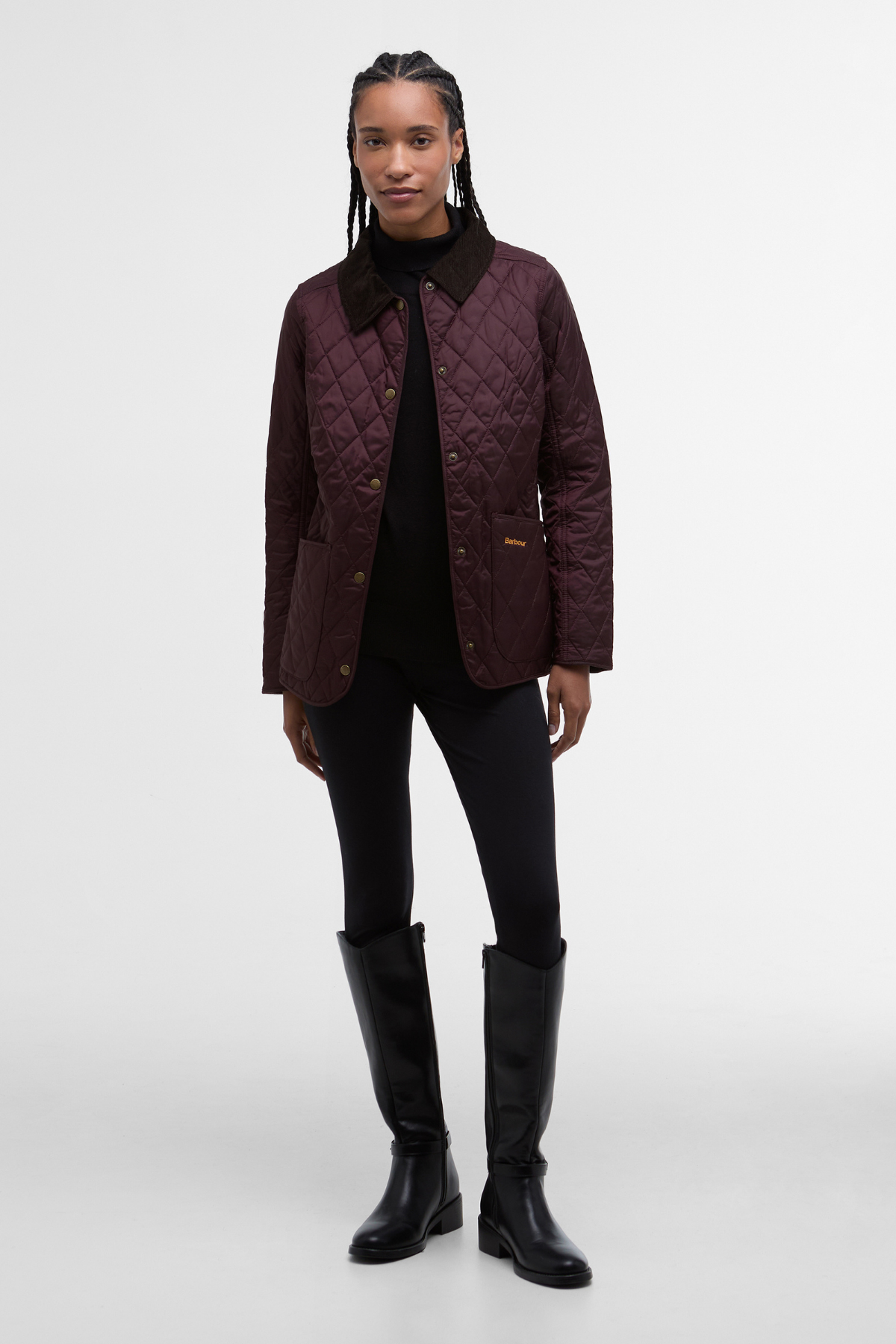 Barbour Annandale Kapitone Ceket RE96 Quil Black C