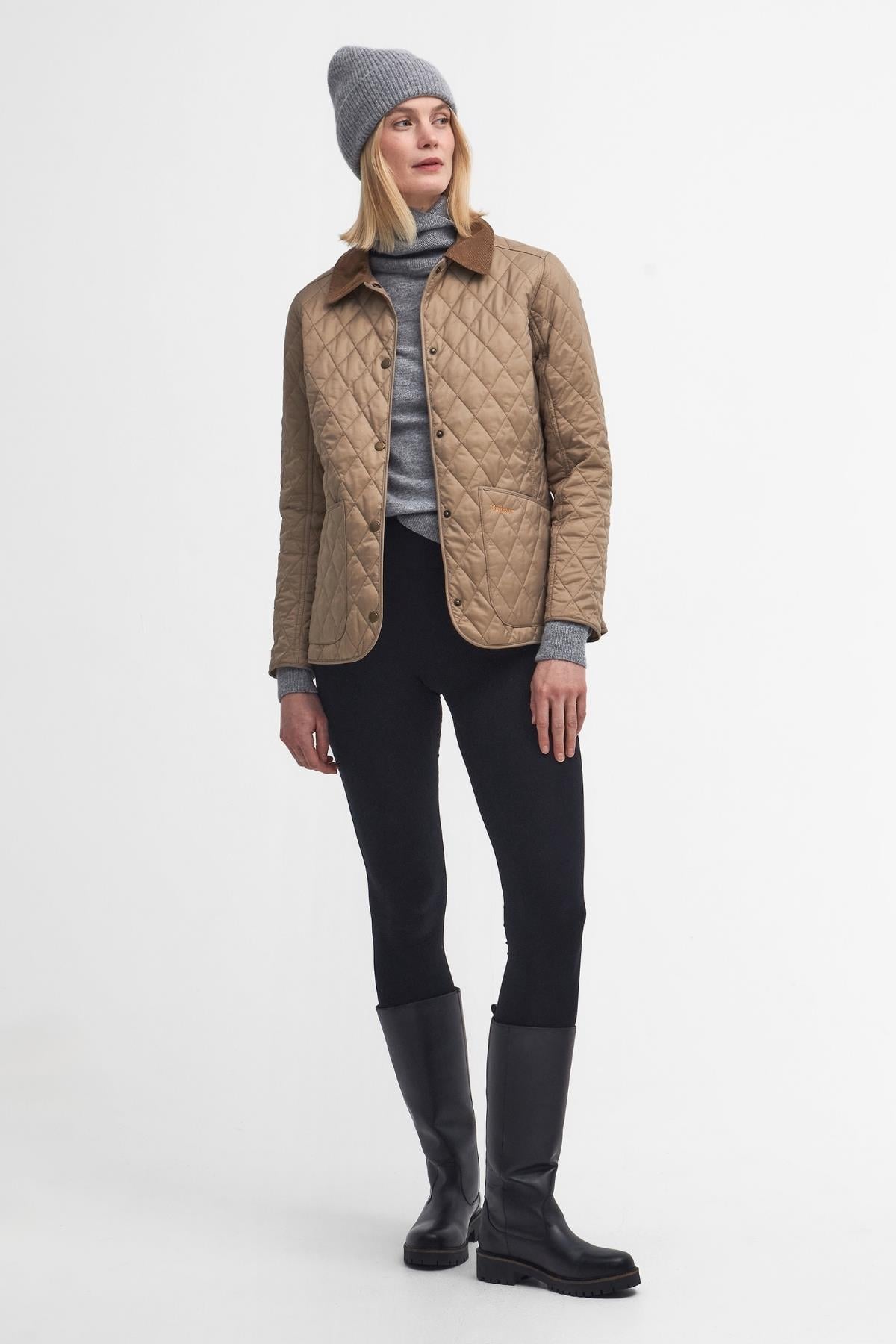 Barbour Annandale Kapitone Ceket SN11 Sand Dune