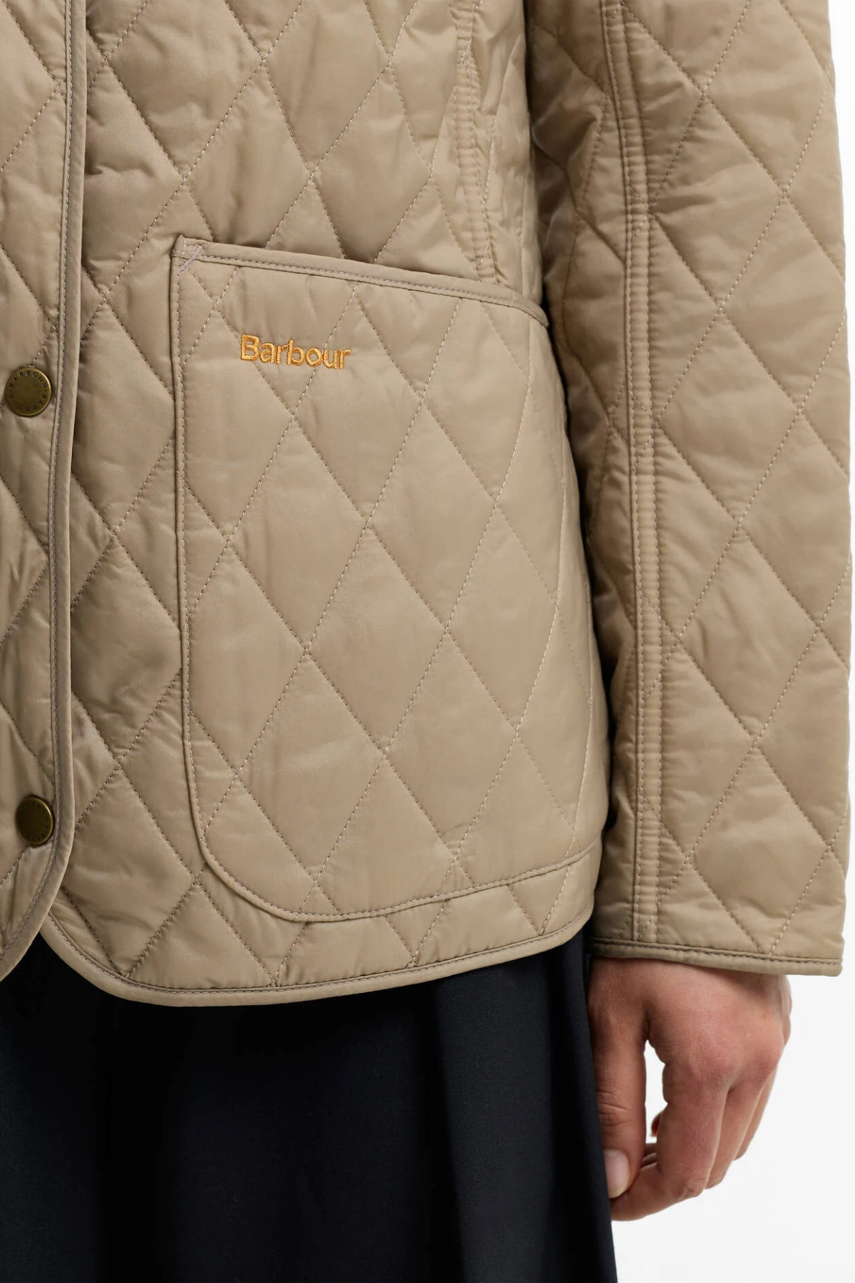 Barbour Annandale Kapitone Ceket SN11 Sand Dune