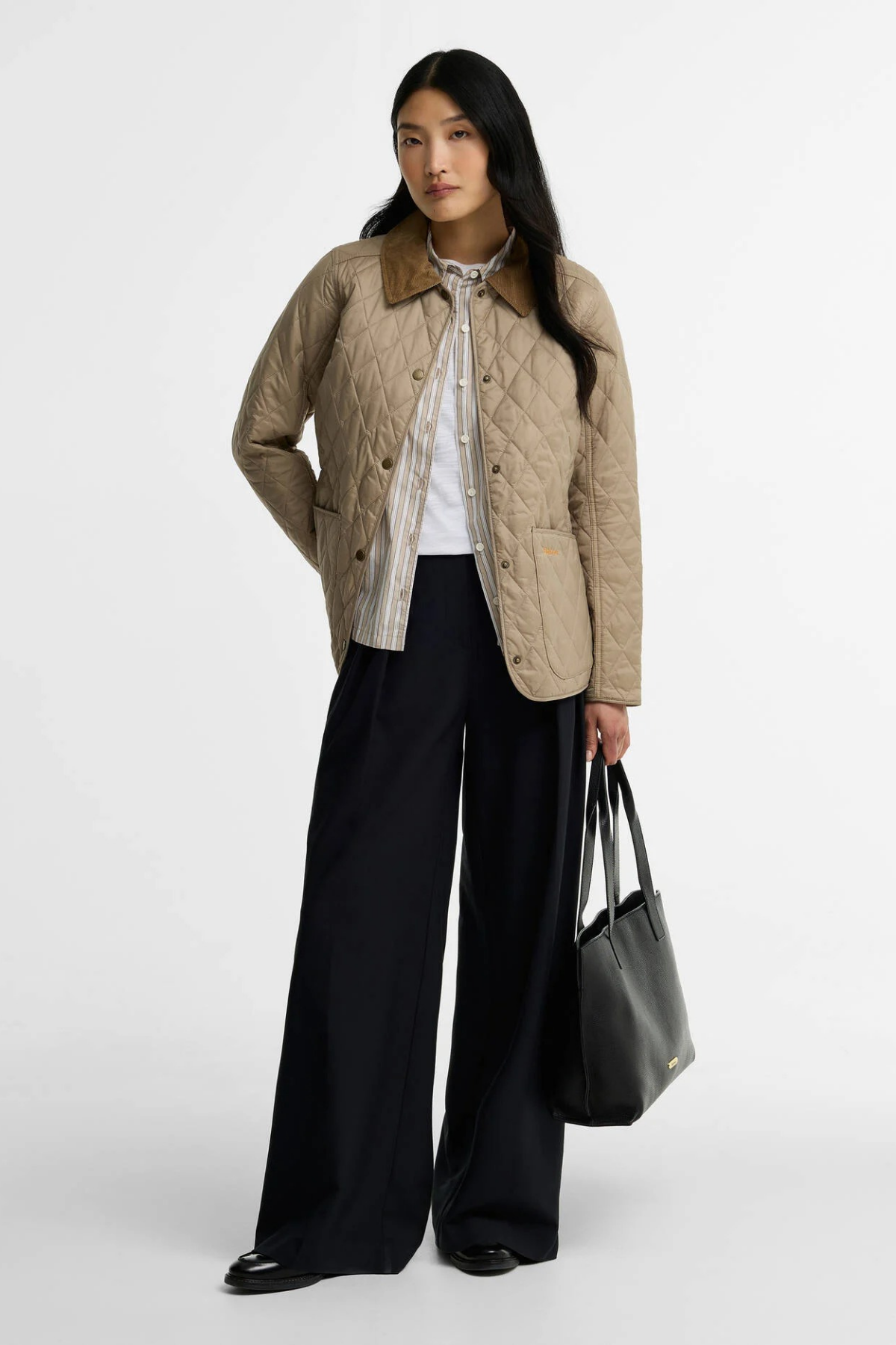 Barbour Annandale Kapitone Ceket SN11 Sand Dune