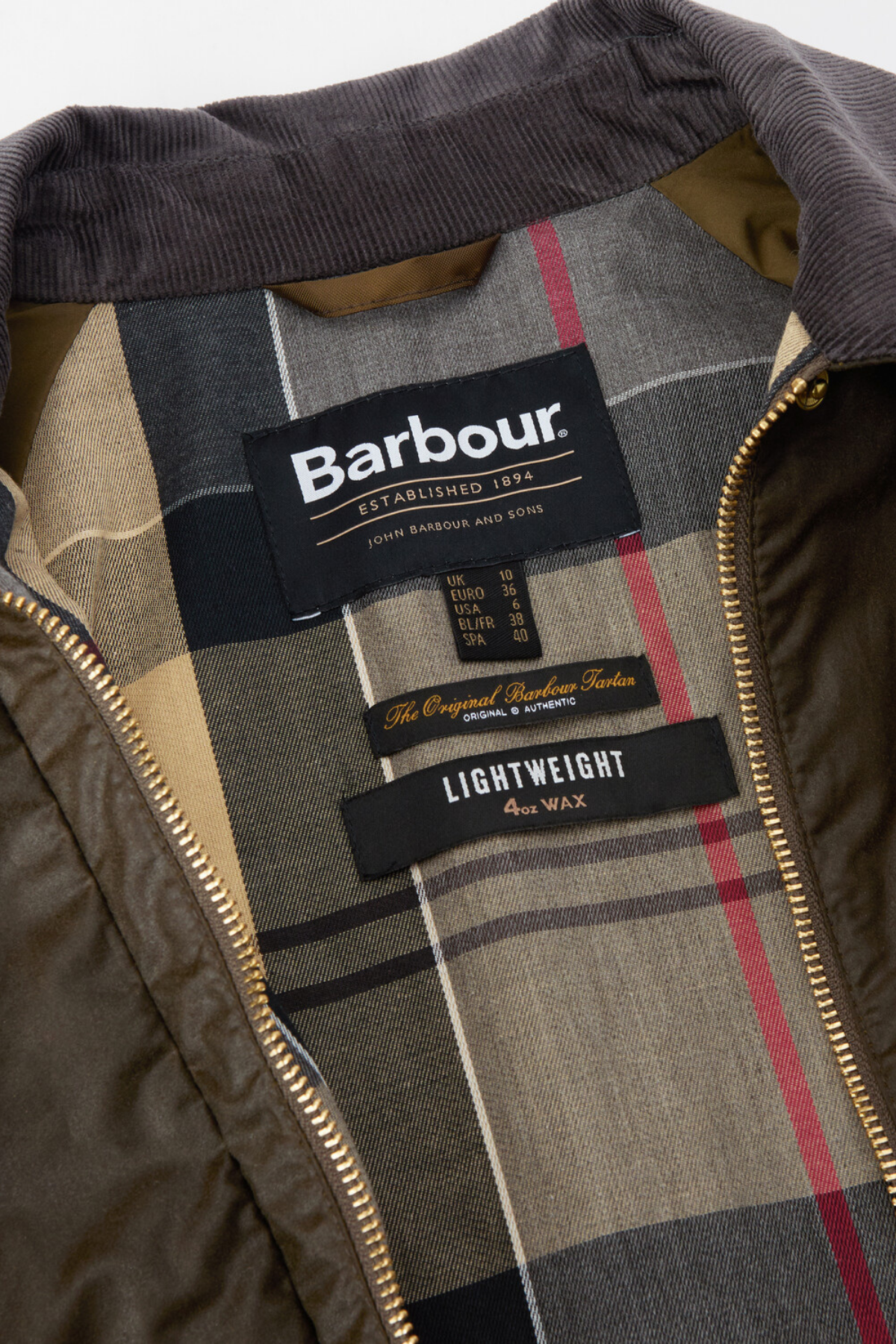 Barbour Argill Yağlı Ceket BR51 Beech/Dress