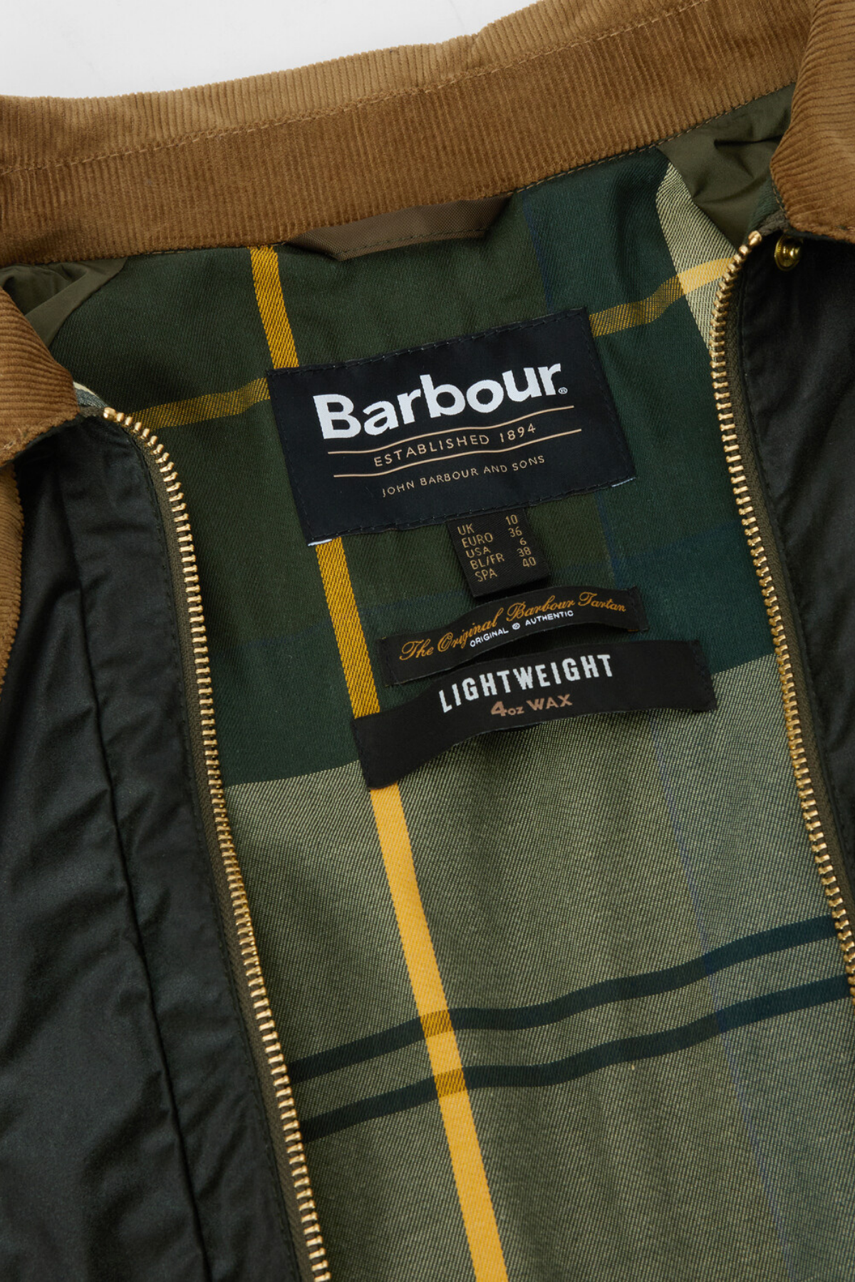 Barbour Argill Yağlı Ceket OL12 Fern/Ancient