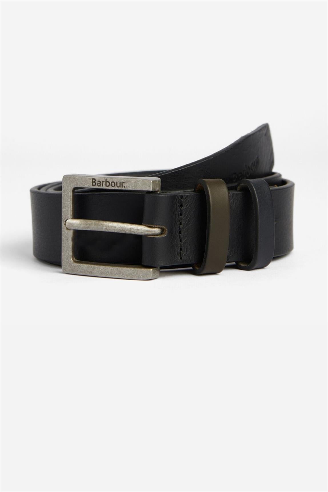 Barbour Argyll Leather Kemer BK11 Black