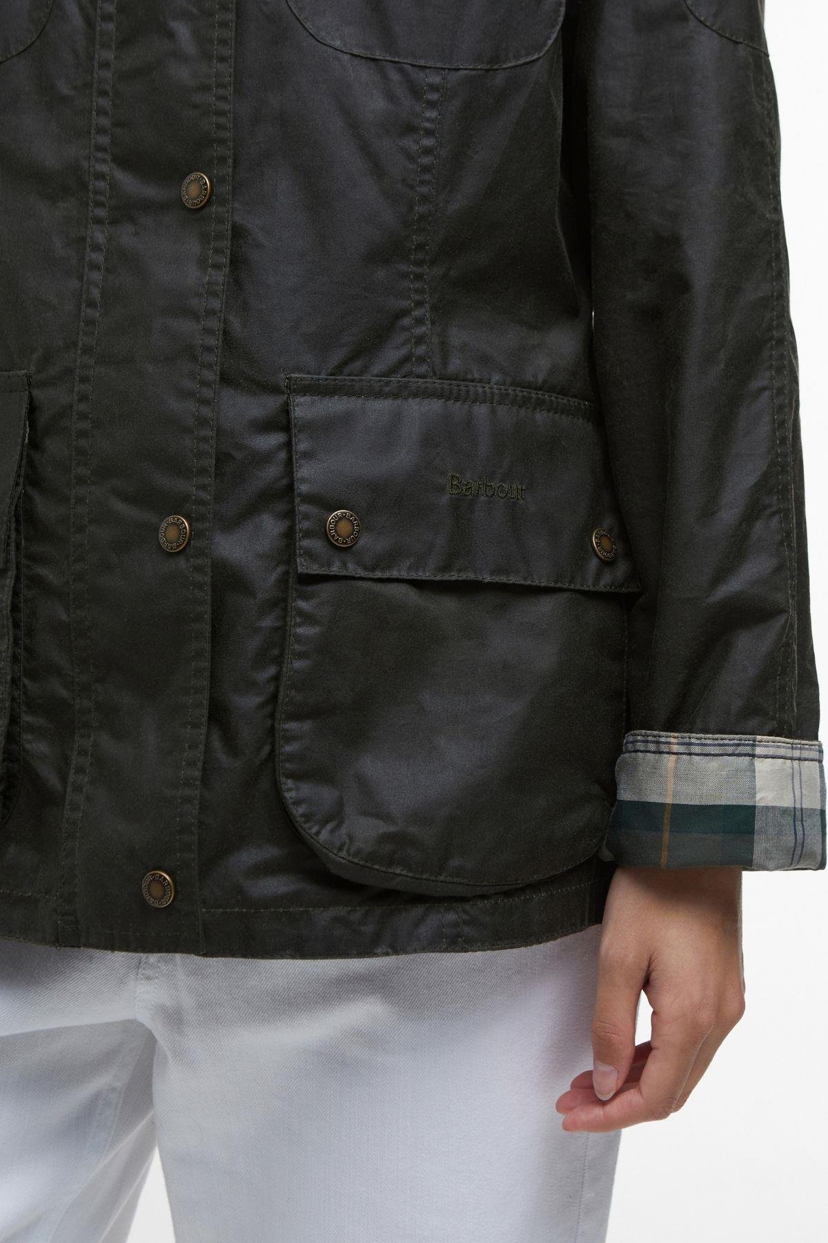 Barbour Arlo Utility Yağlı Ceket OL51 Archive Olive/Ancient Tartan