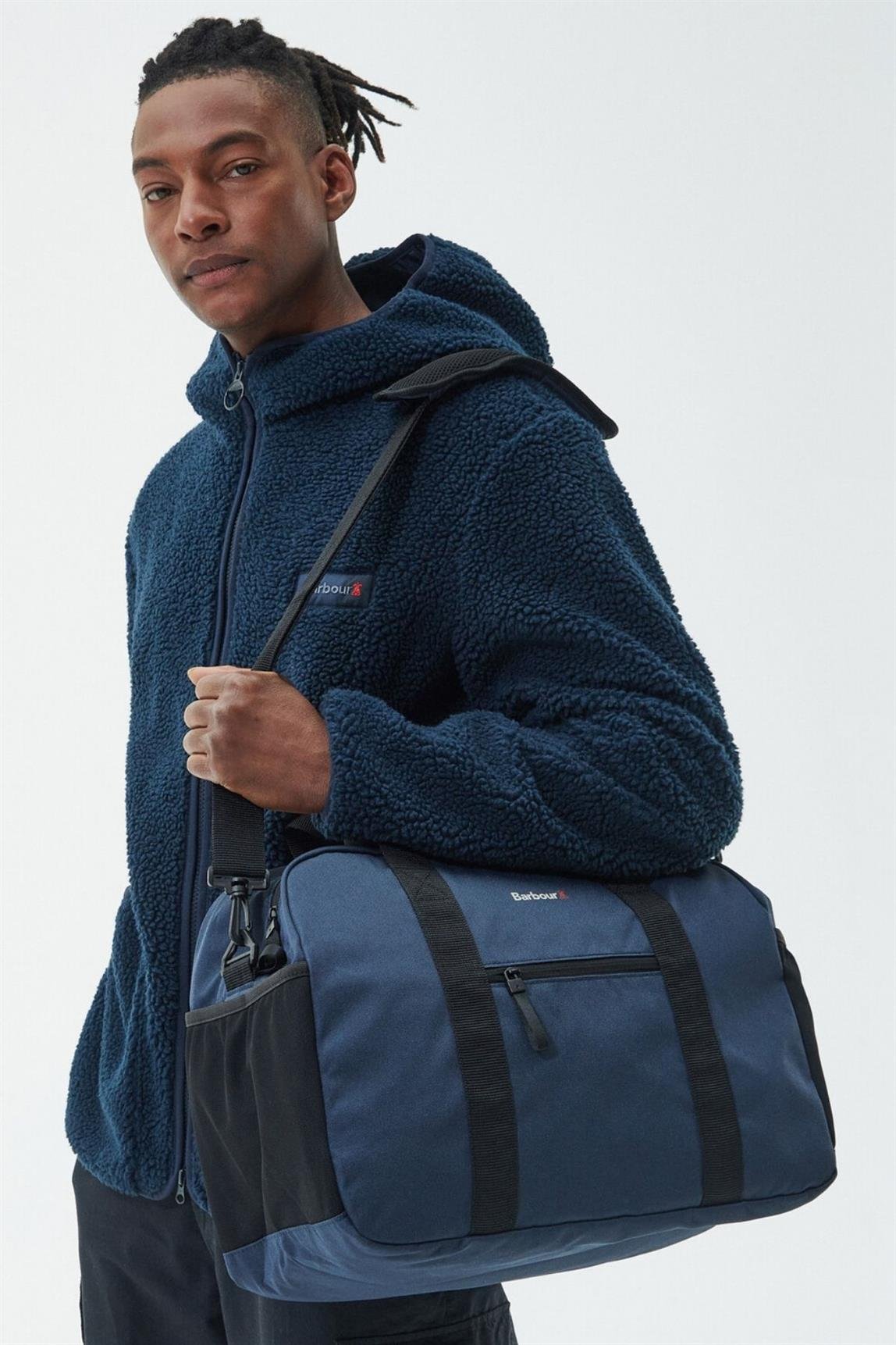 Barbour Arwin Canvas Çanta NY71 Navy/Black