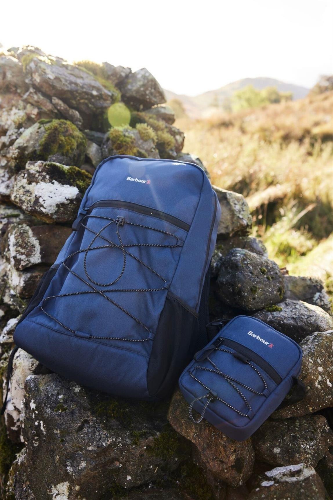 Barbour Arwin Canvas Explorer Sırt Çantası NY71 Navy/Black