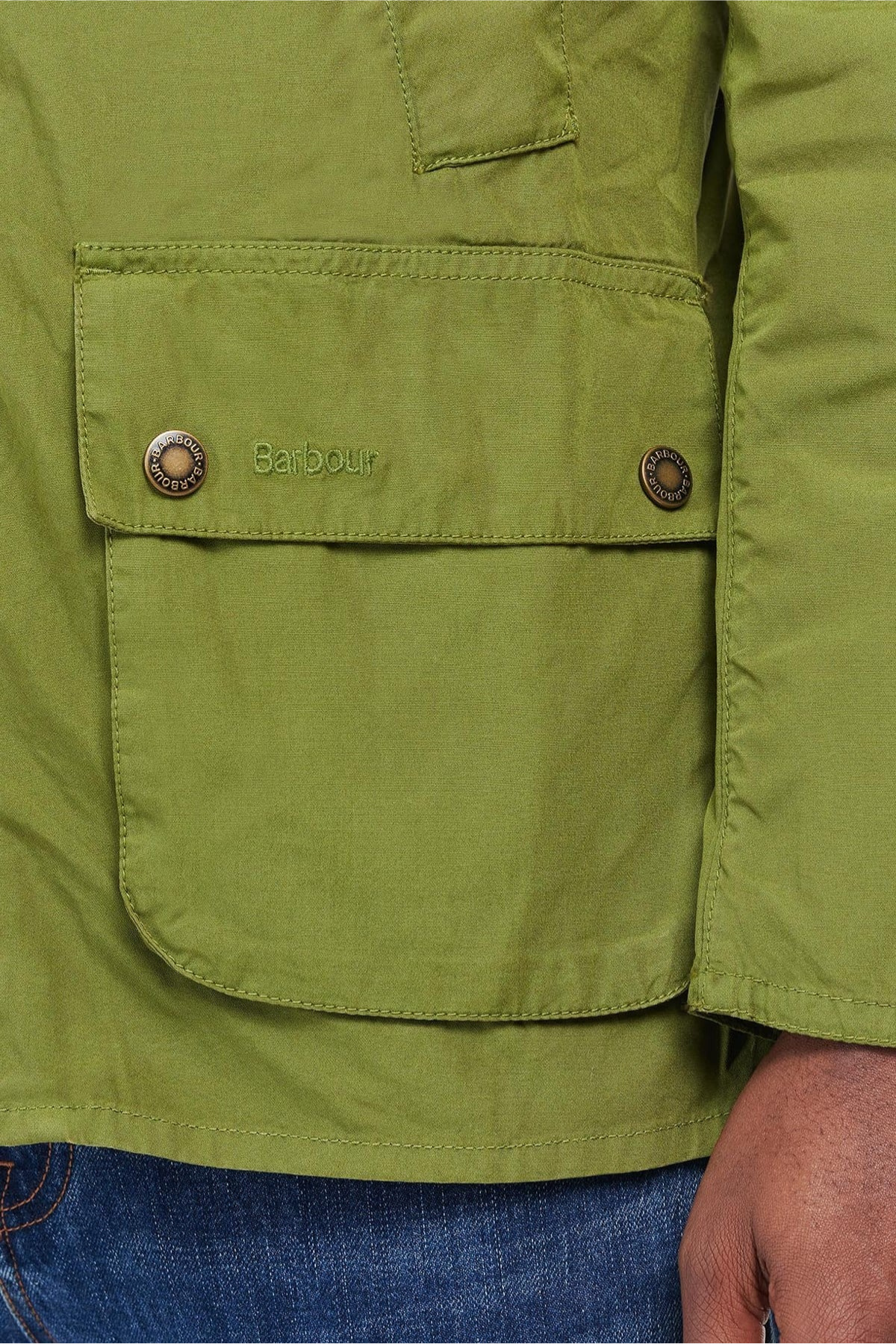 Barbour Ashby Casual Ceket GN51 Pesto