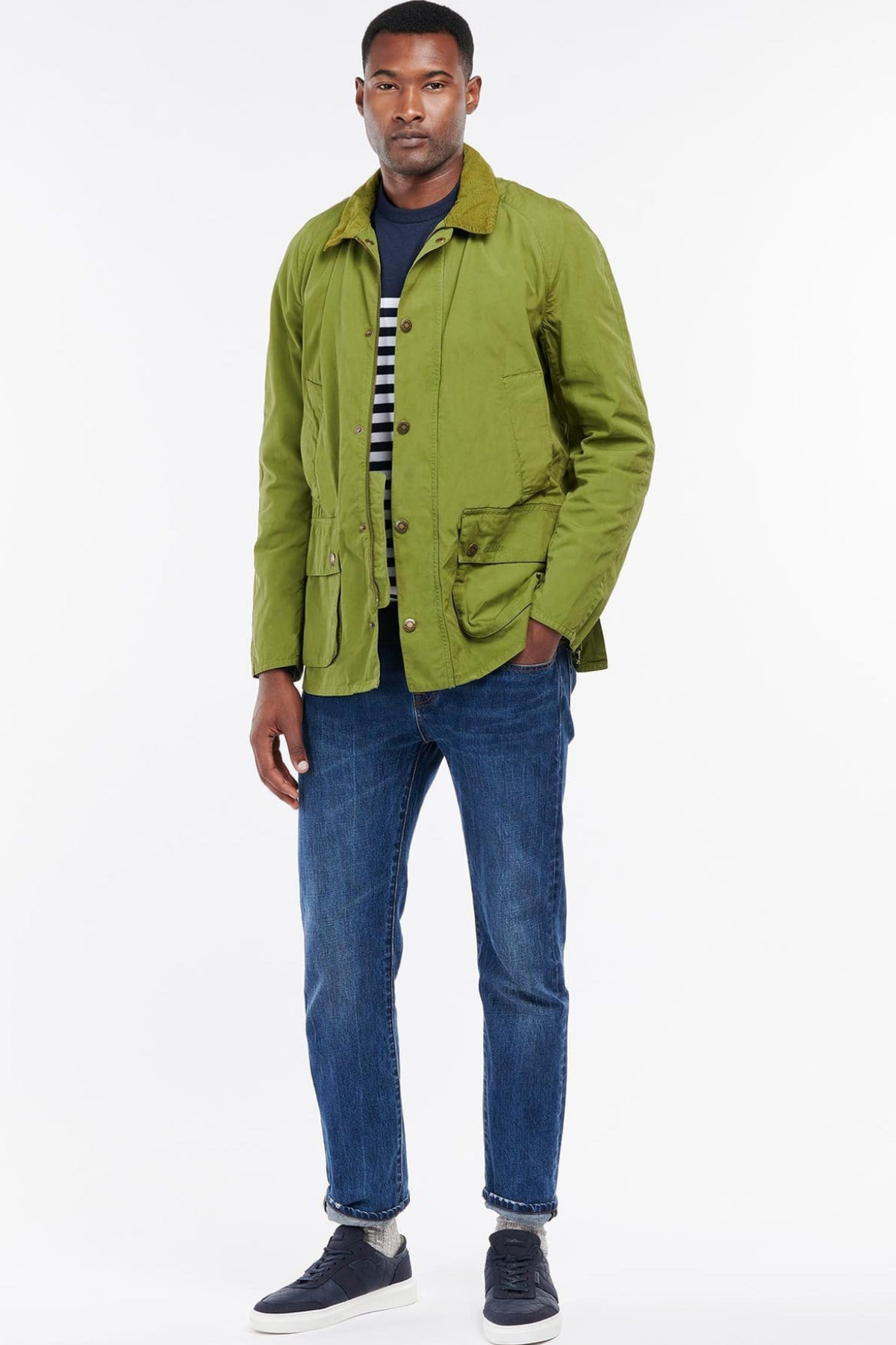 Barbour Ashby Casual Ceket GN51 Pesto