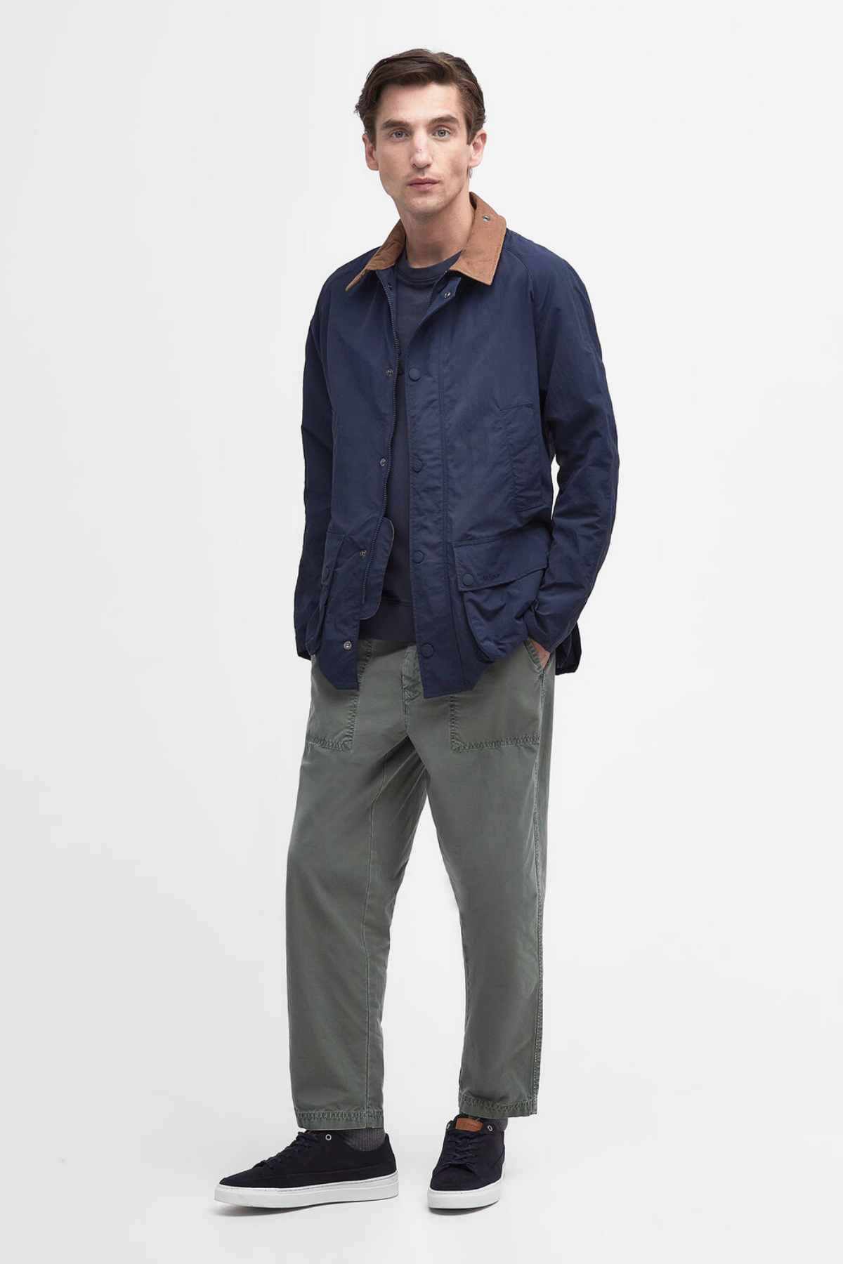Barbour Ashby Showerproof Ceket NY71 Navy