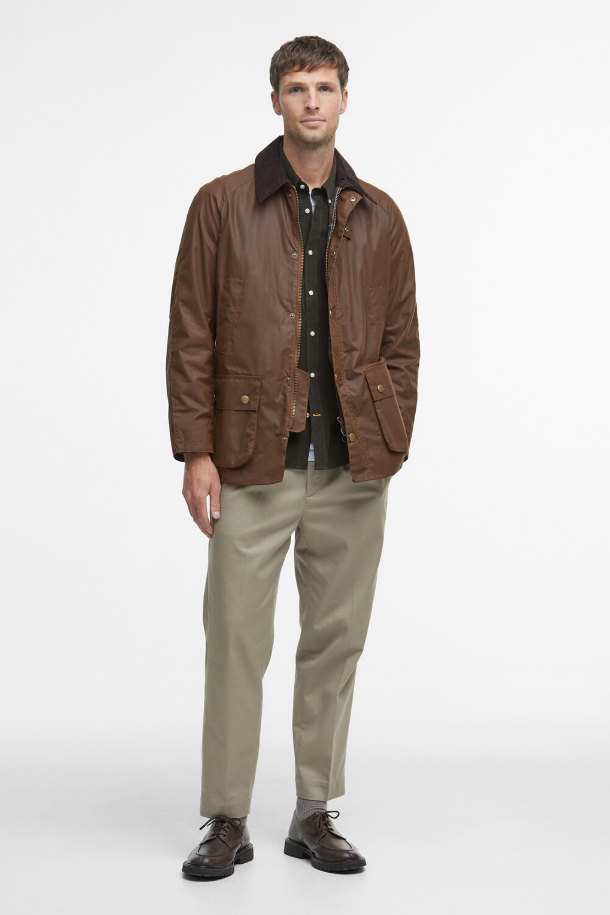 Barbour Ashby Yağlı Ceket BR31 Bark