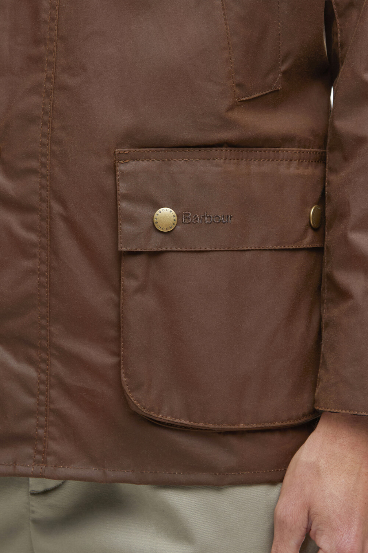 Barbour Ashby Yağlı Ceket BR31 Bark