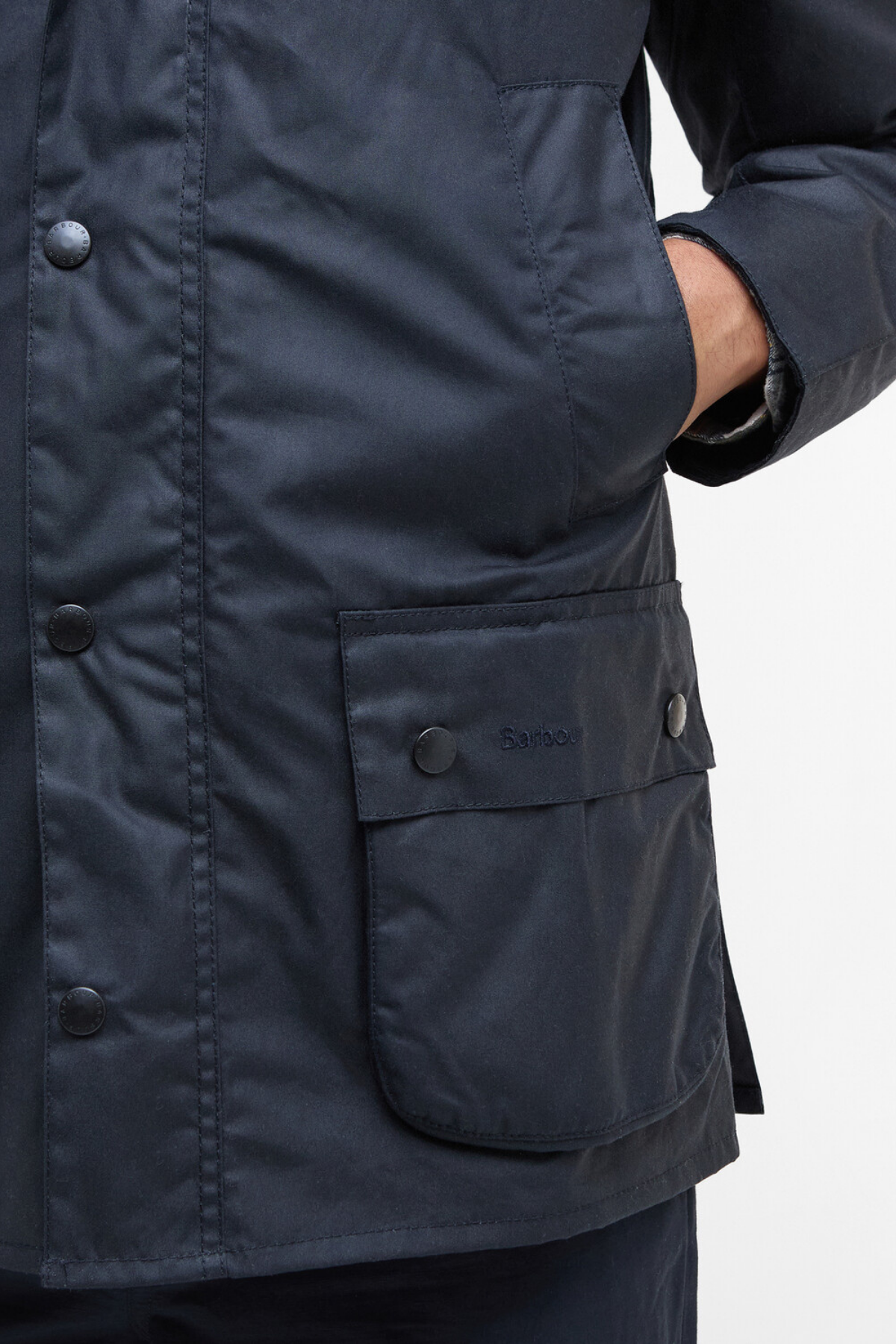 Barbour Ashby Yağlı Ceket NY92 Navy