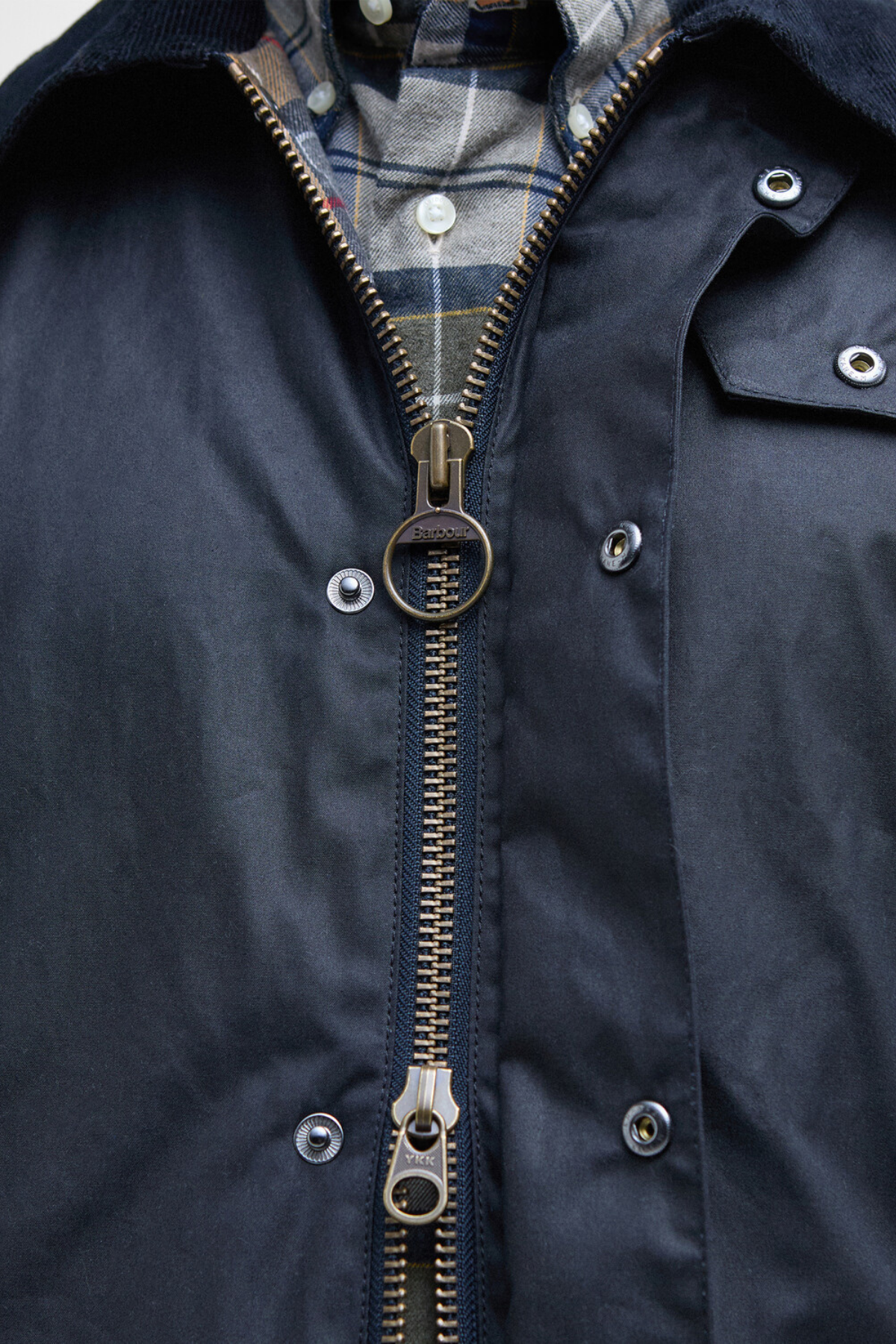 Barbour Ashby Yağlı Ceket NY92 Navy