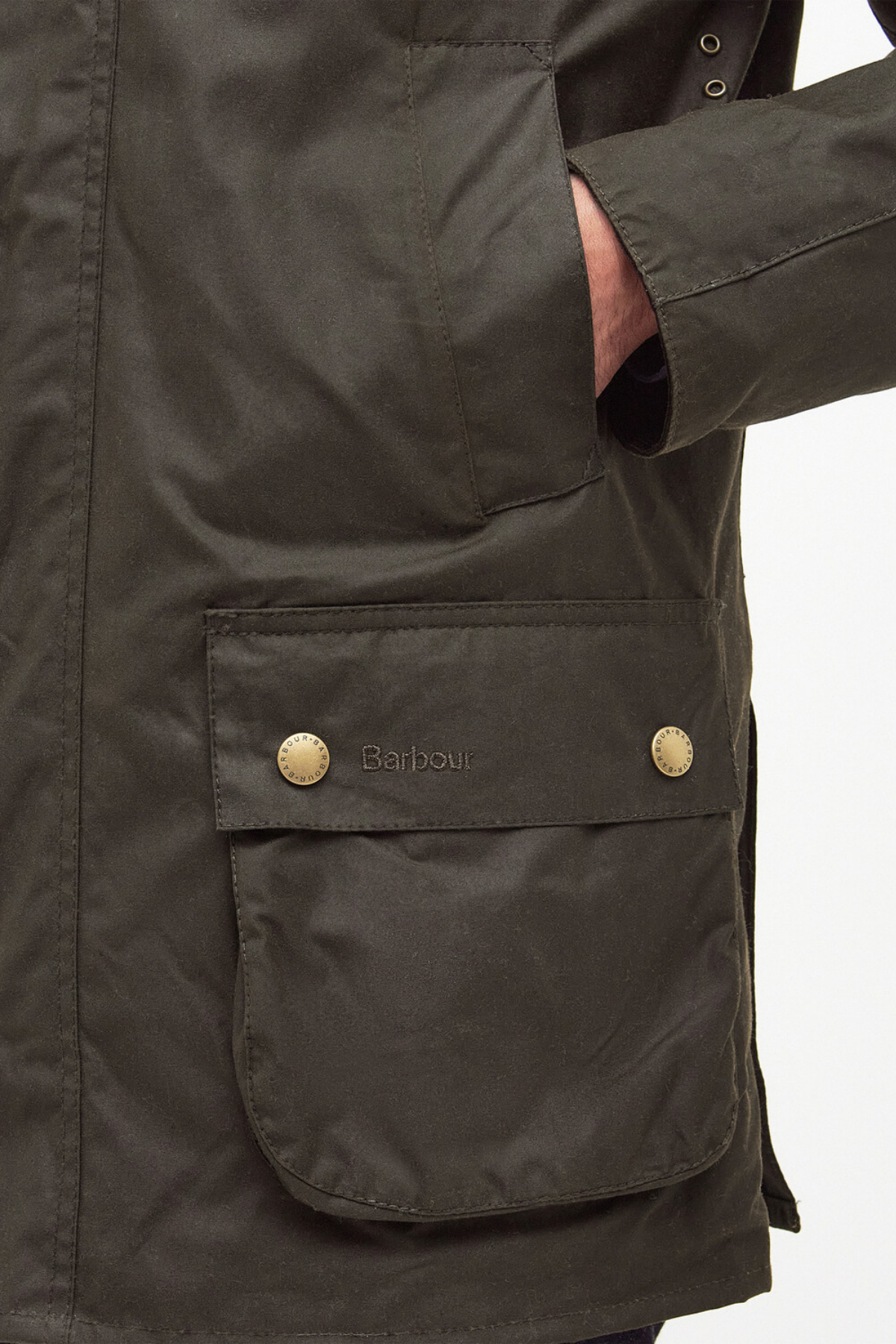 Barbour Ashby Yağlı Ceket OL71 Olive