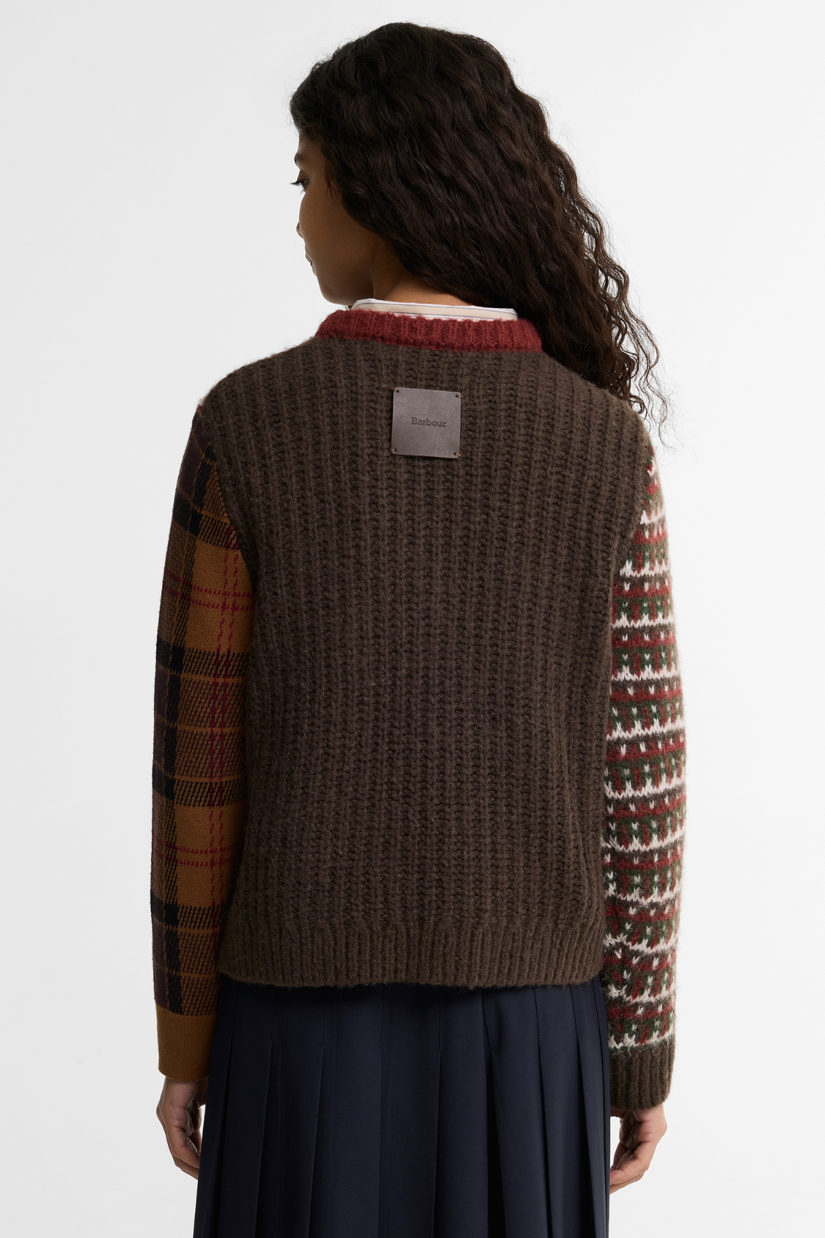 Barbour Ashford Knitted Kazak MI11 Multi
