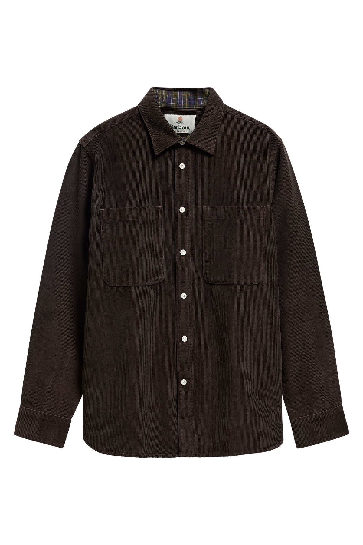 Barbour Authentic Cord Gömlek BR71 Brown