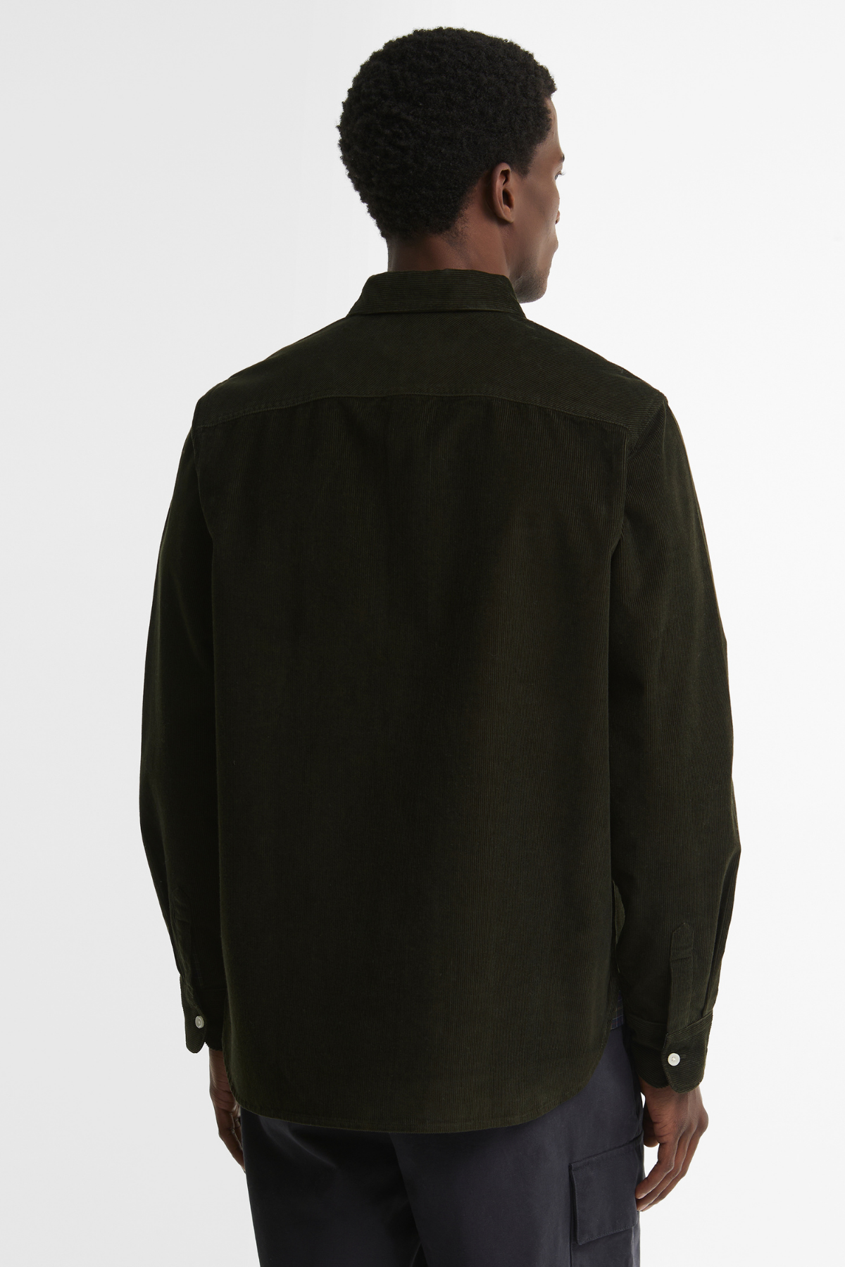Barbour Authentic Cord Gömlek GN13 Sage