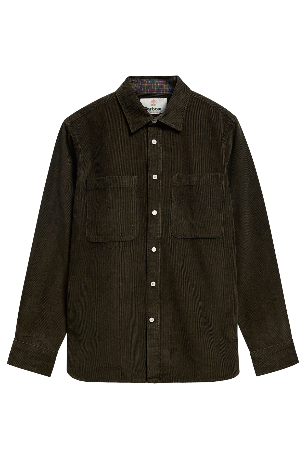 Barbour Authentic Cord Gömlek GN13 Sage