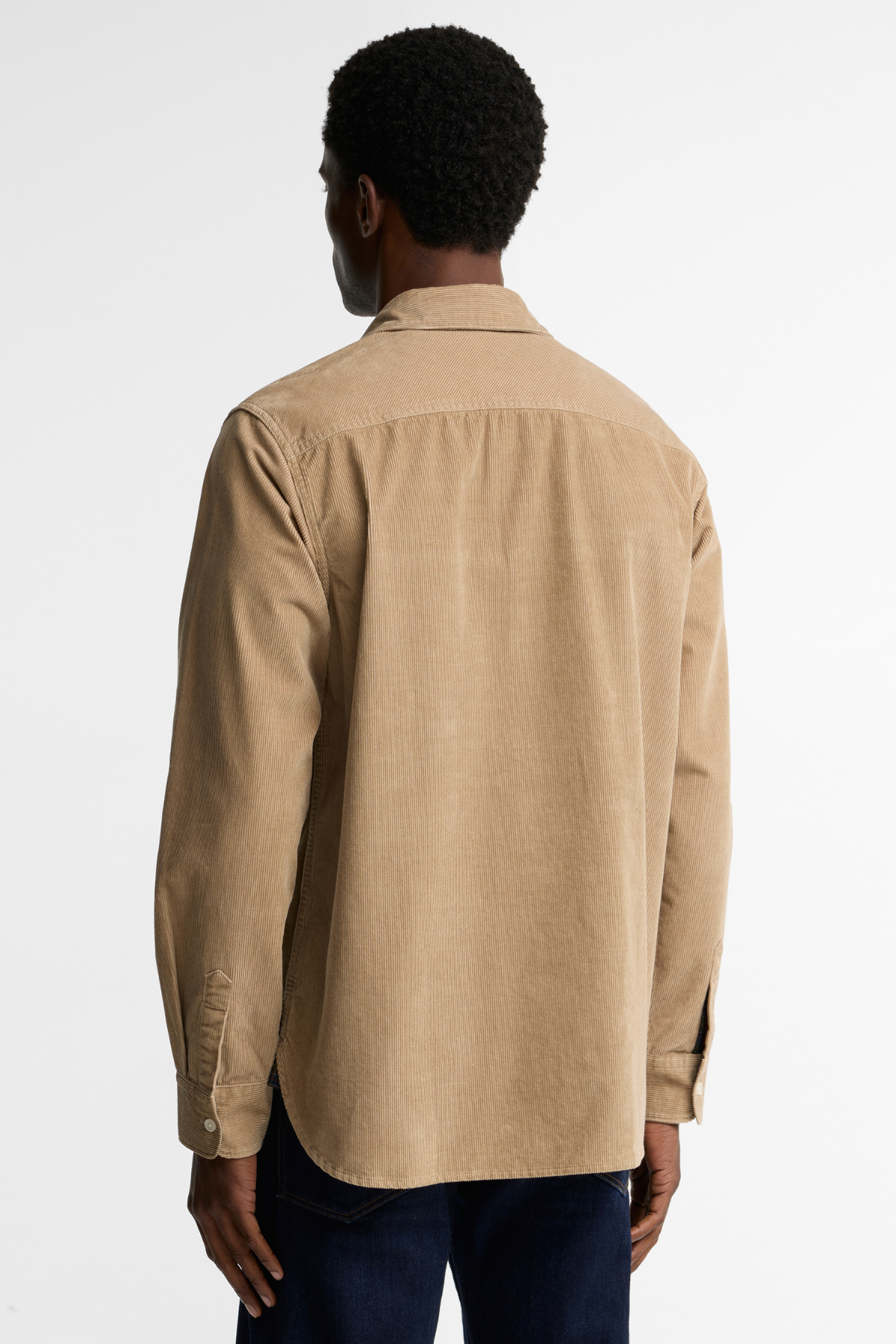 Barbour Authentic Cord Gömlek ST17 Washed Stone