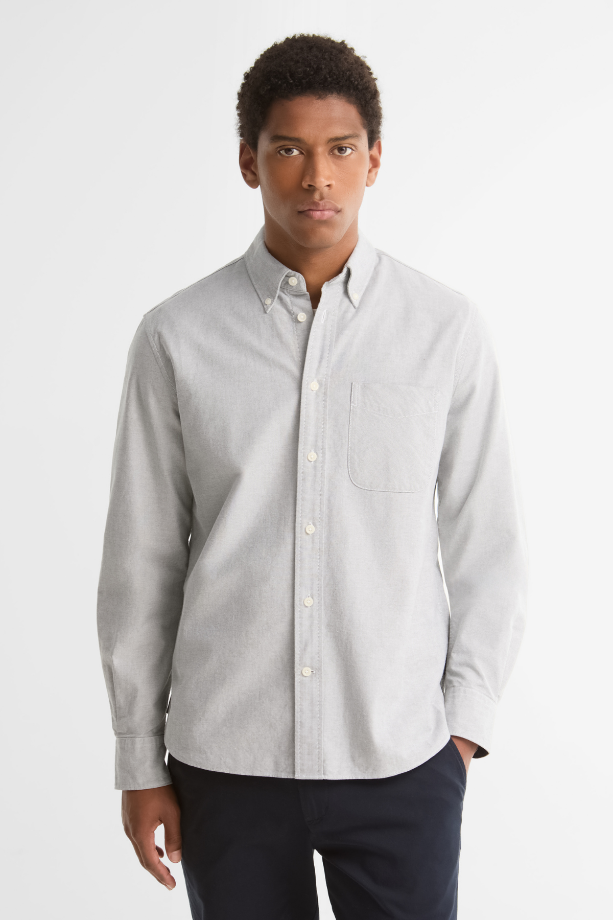 Barbour Authentic Oxford Gömlek GN91 Forest