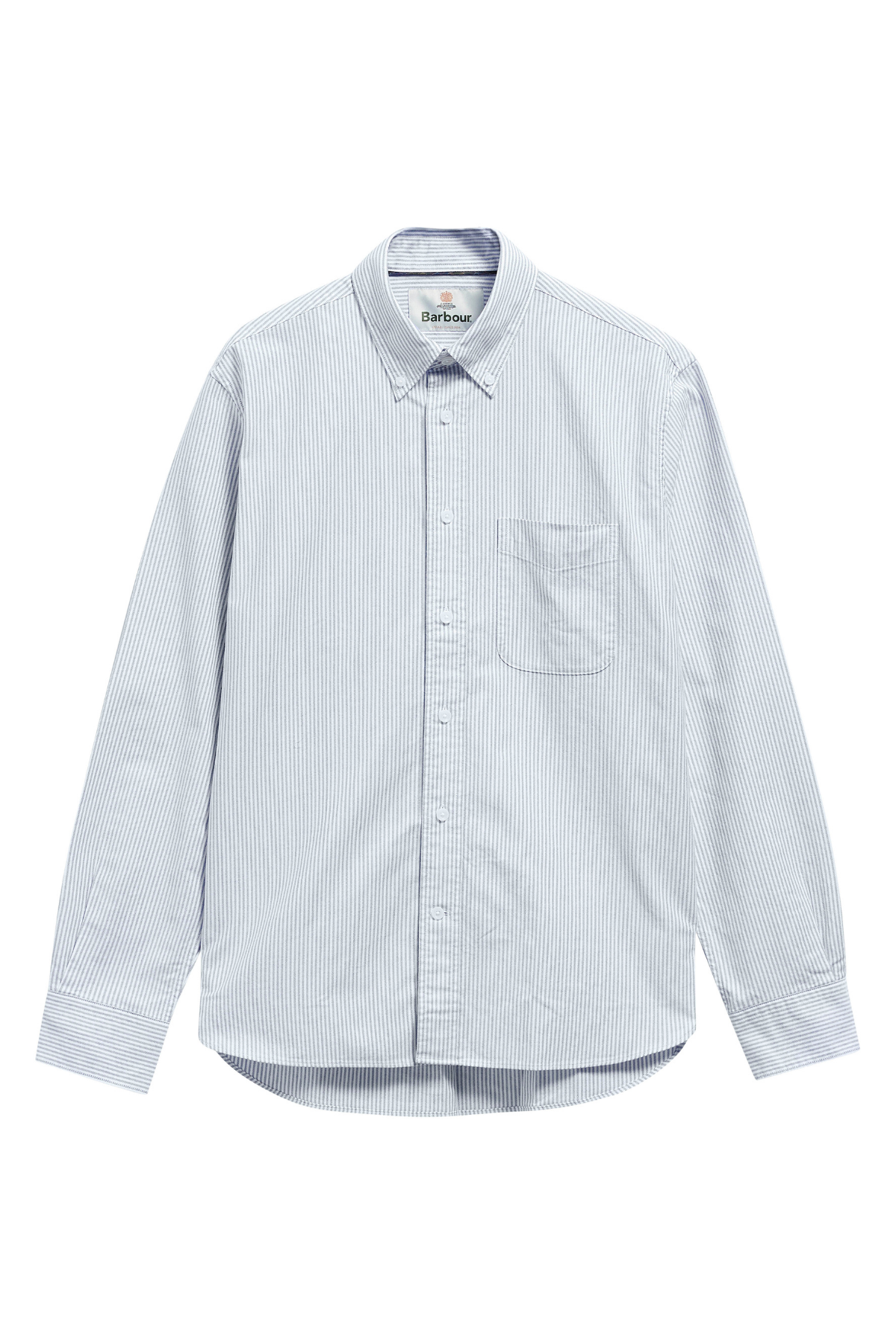 Barbour Authentic Striped Oxford Gömlek GN91 Forest