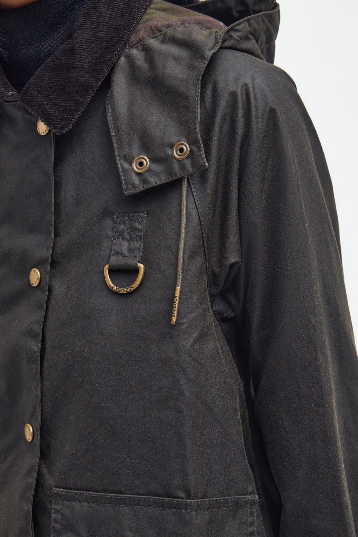Barbour Avon Yağlı Ceket OL71 Olive-Classic