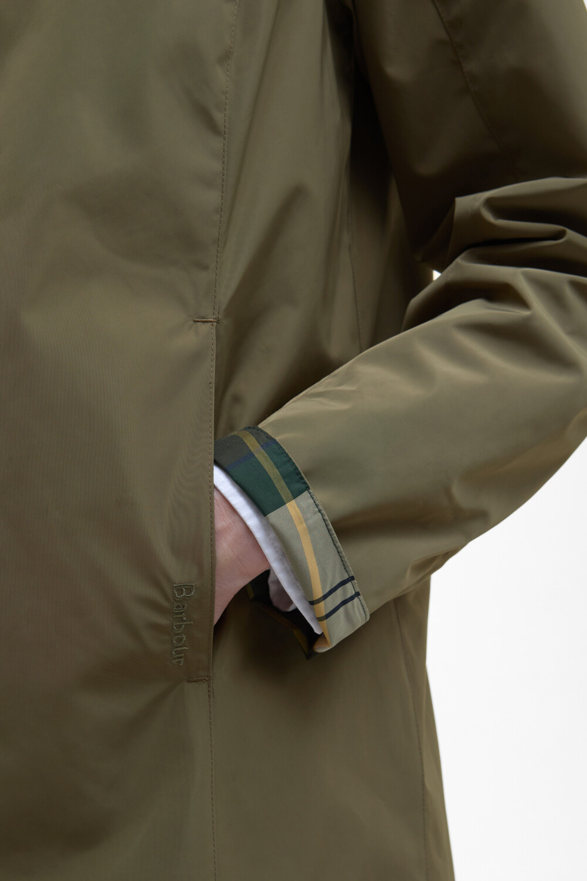 Barbour Babbity Showerproof Ceket GN32 Dusky Green/Ancient