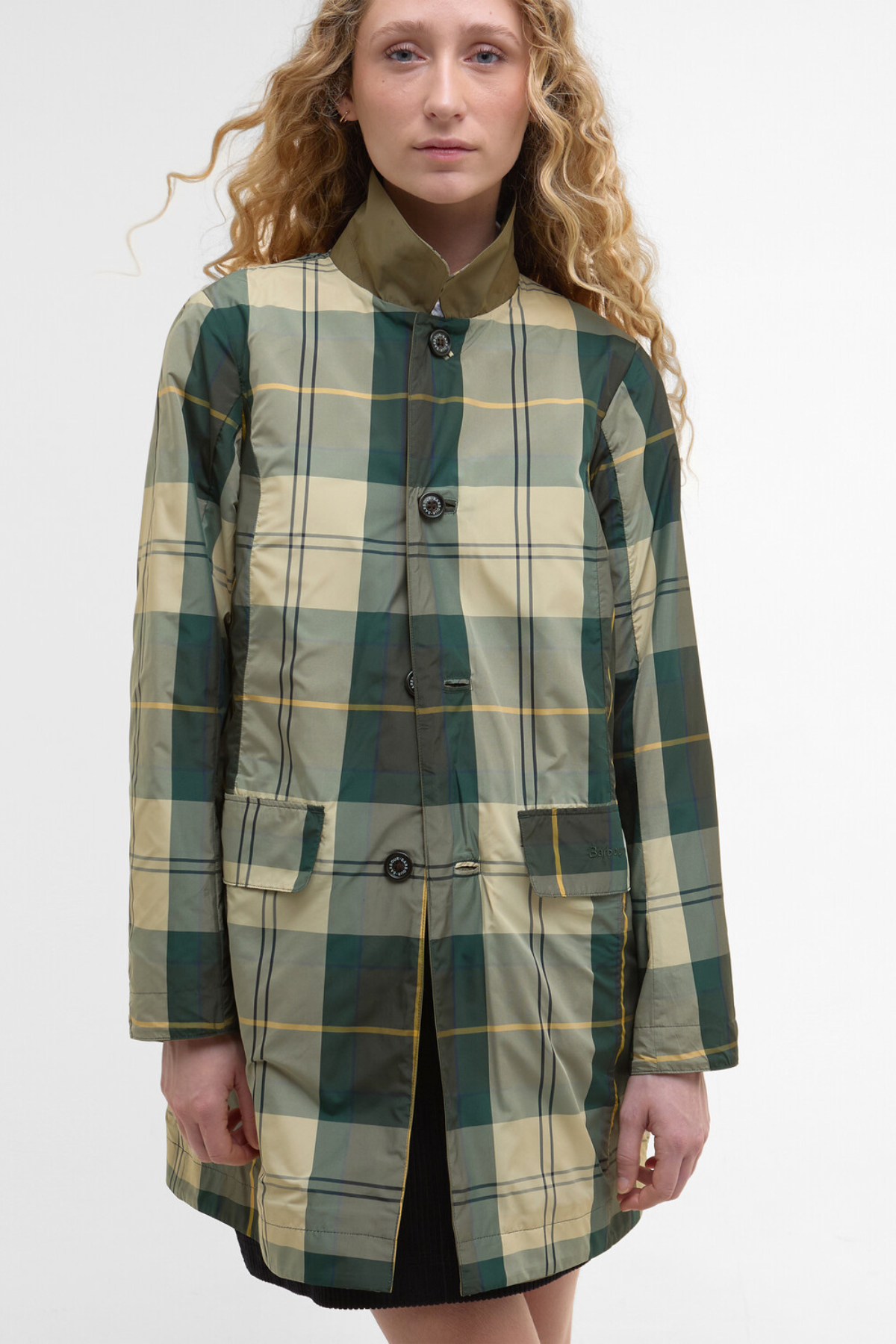 Barbour Babbity Showerproof Ceket GN32 Dusky Green/Ancient