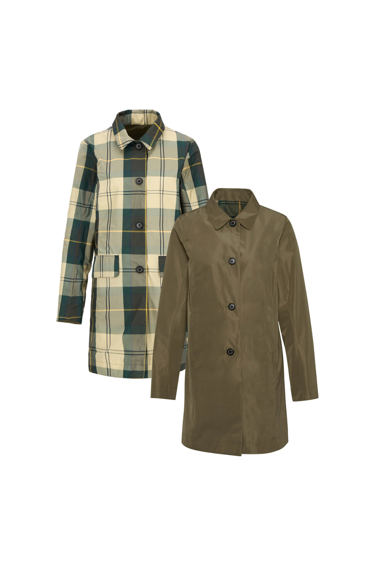 Barbour Babbity Showerproof Ceket GN32 Dusky Green/Ancient