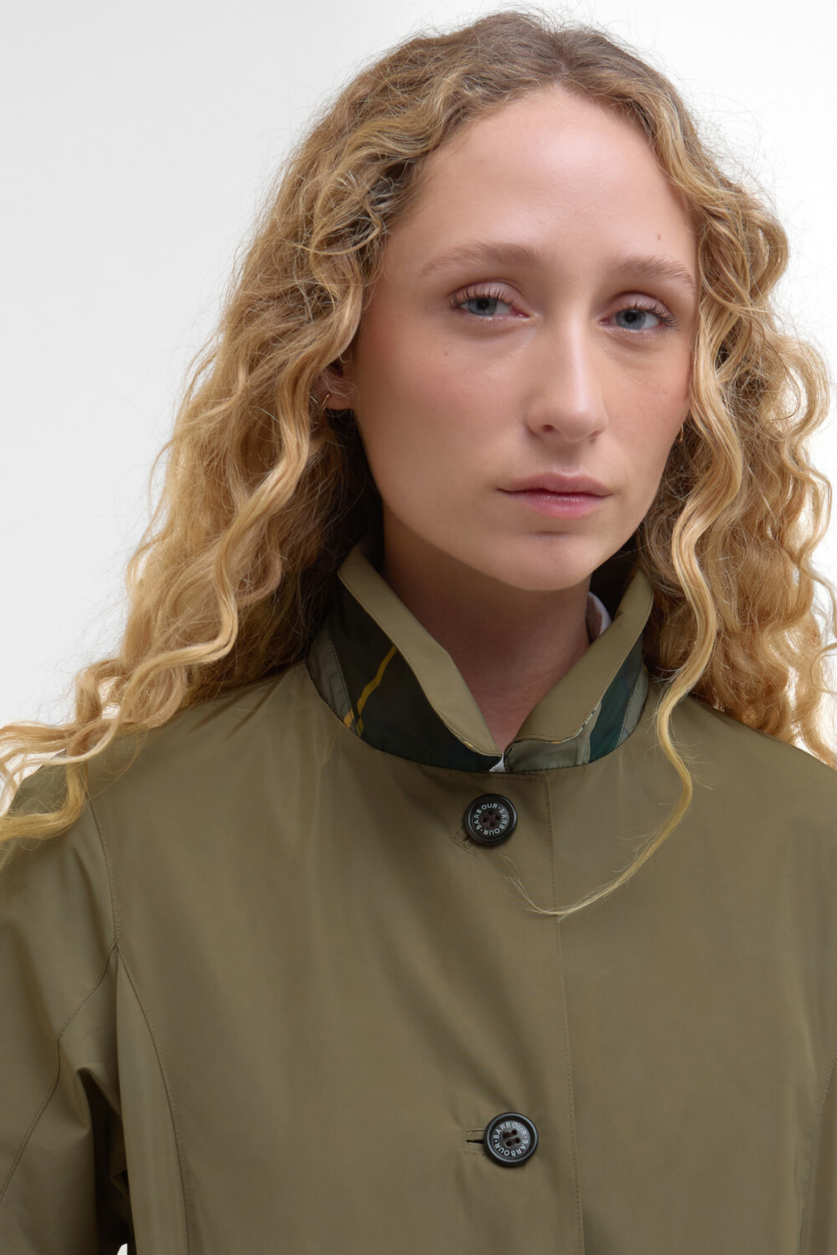 Barbour Babbity Showerproof Ceket GN32 Dusky Green/Ancient