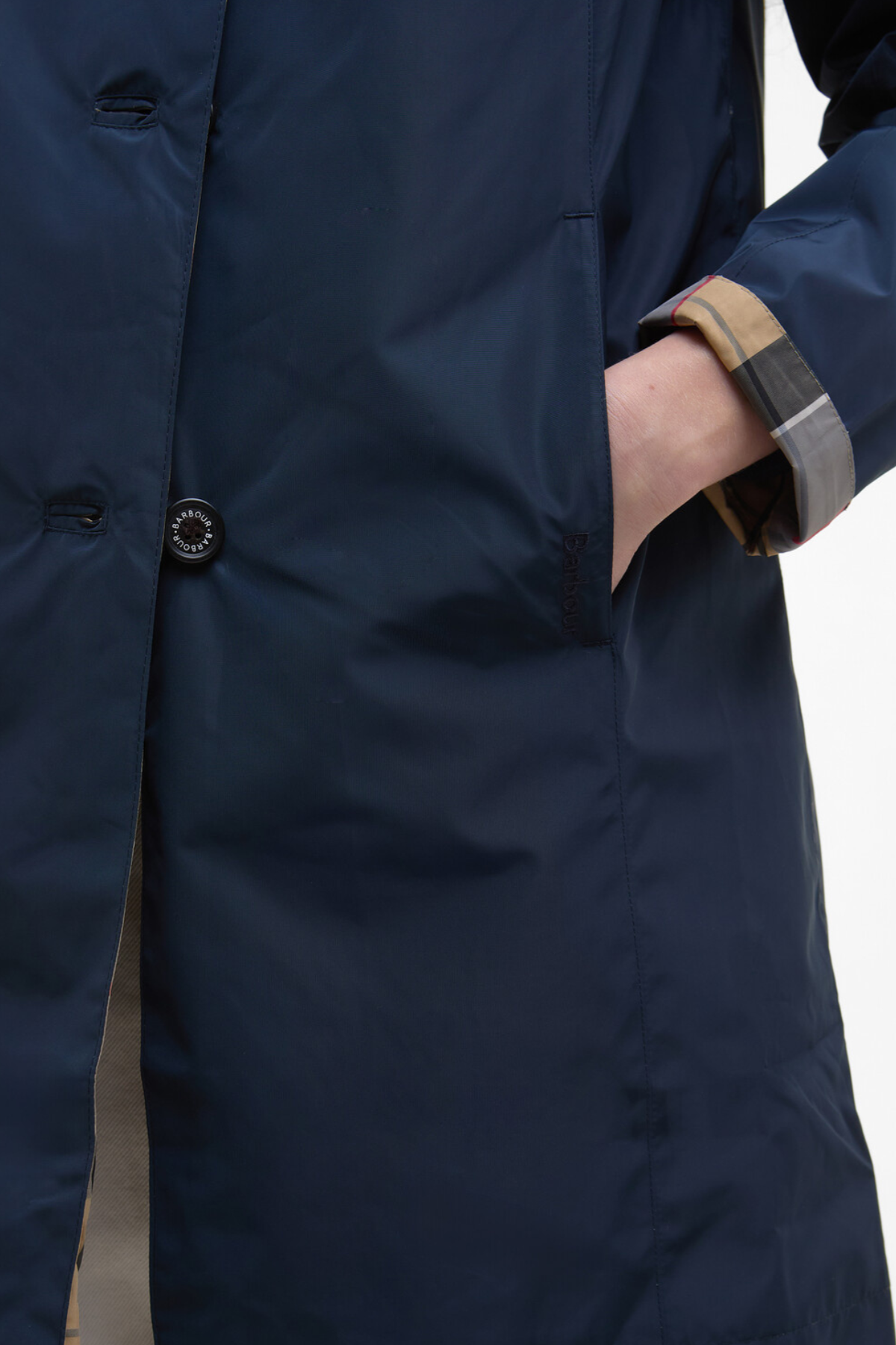Barbour Babbity Showerproof Ceket NY93 Navy-Dress