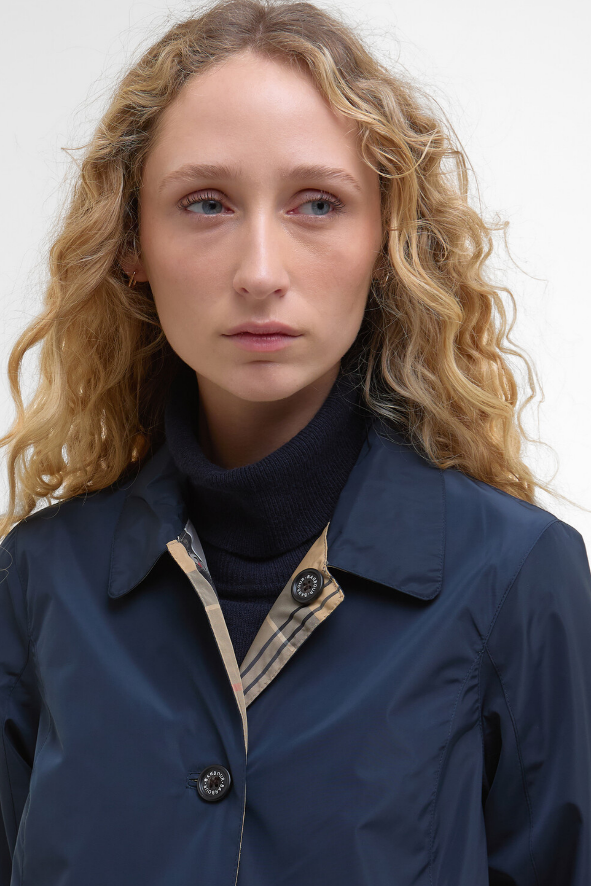 Barbour Babbity Showerproof Ceket NY93 Navy-Dress