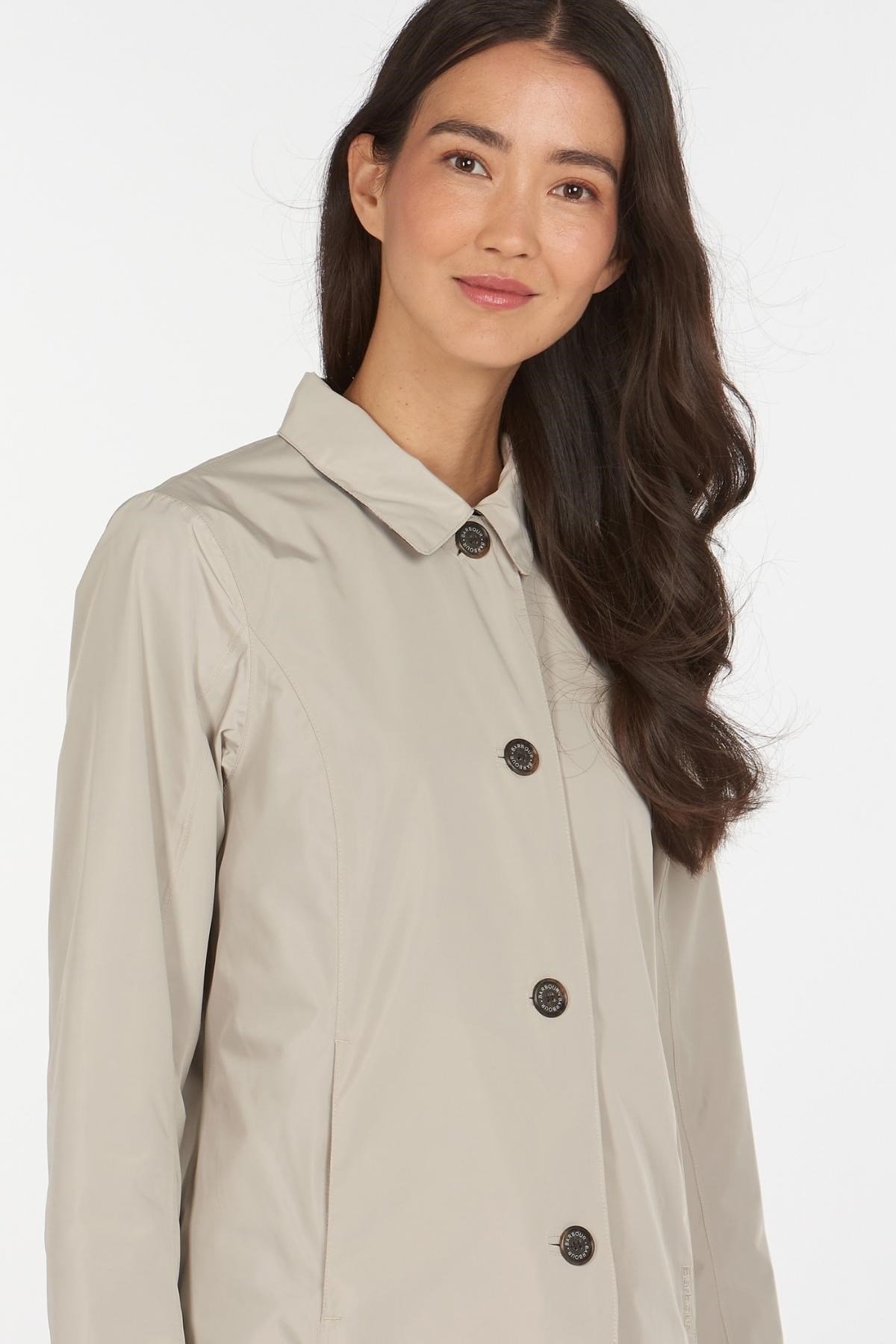 Barbour Babbity Waterproof Ceket Mist/Dress
