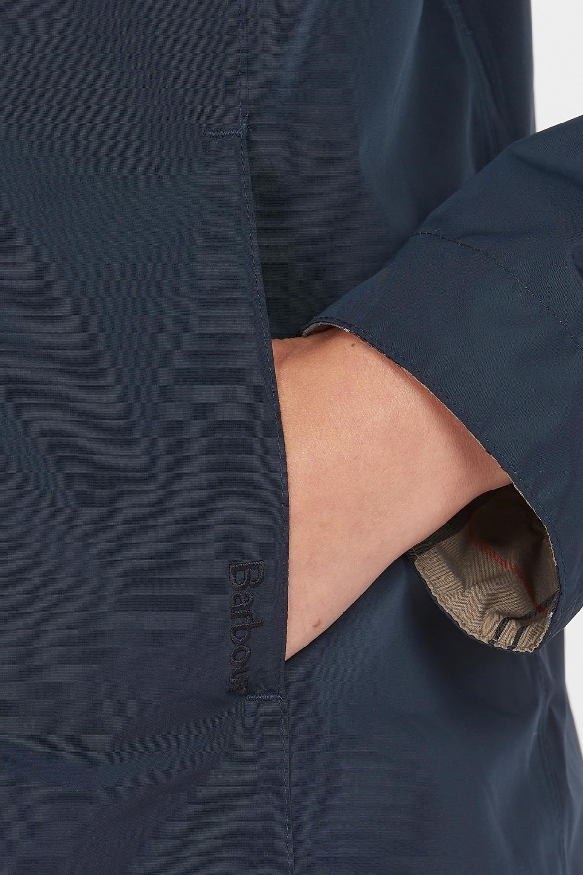Barbour Babbity Waterproof Ceket Navy/Dress