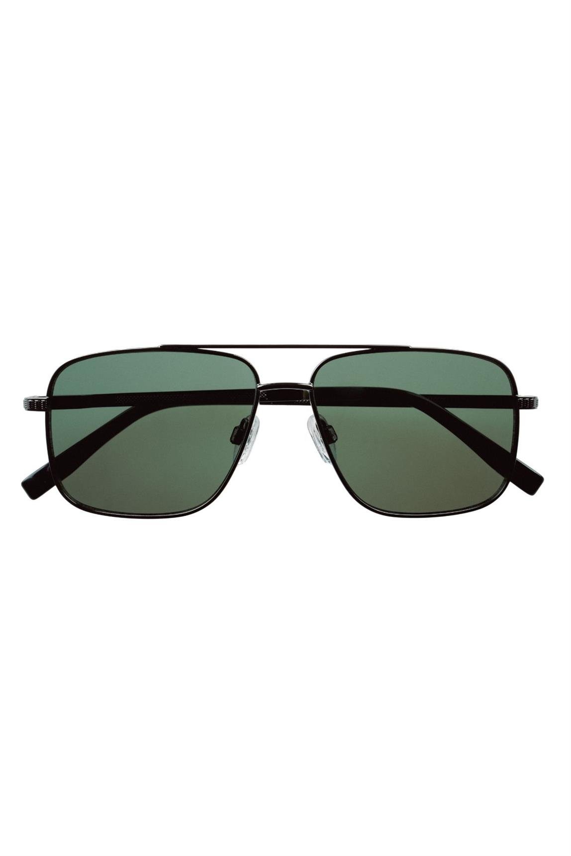 Barbour BAS-3001 Güneş Gözlüğü Shiny Gunmetal / Green