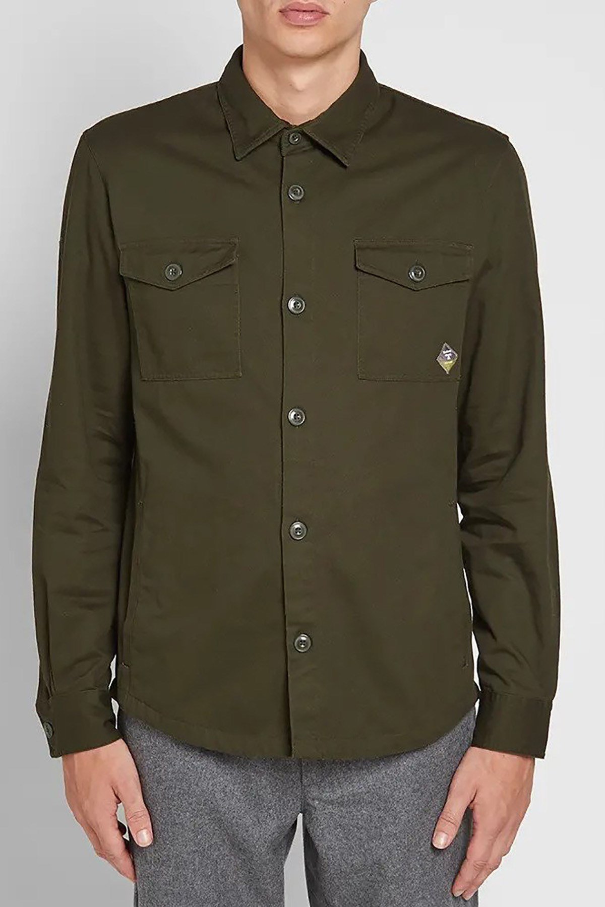Barbour Beacon Twill Overshirt GN91 Olıve