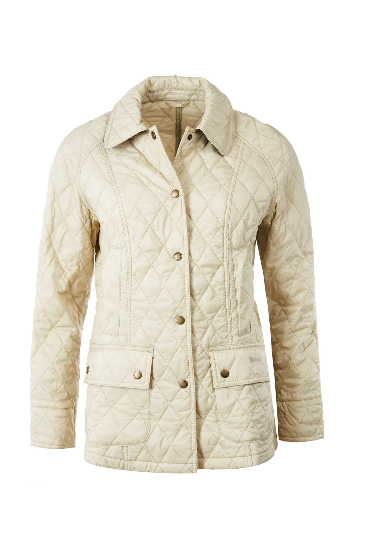 Barbour Beadnell Kapitone Ceket CR51 Pearl