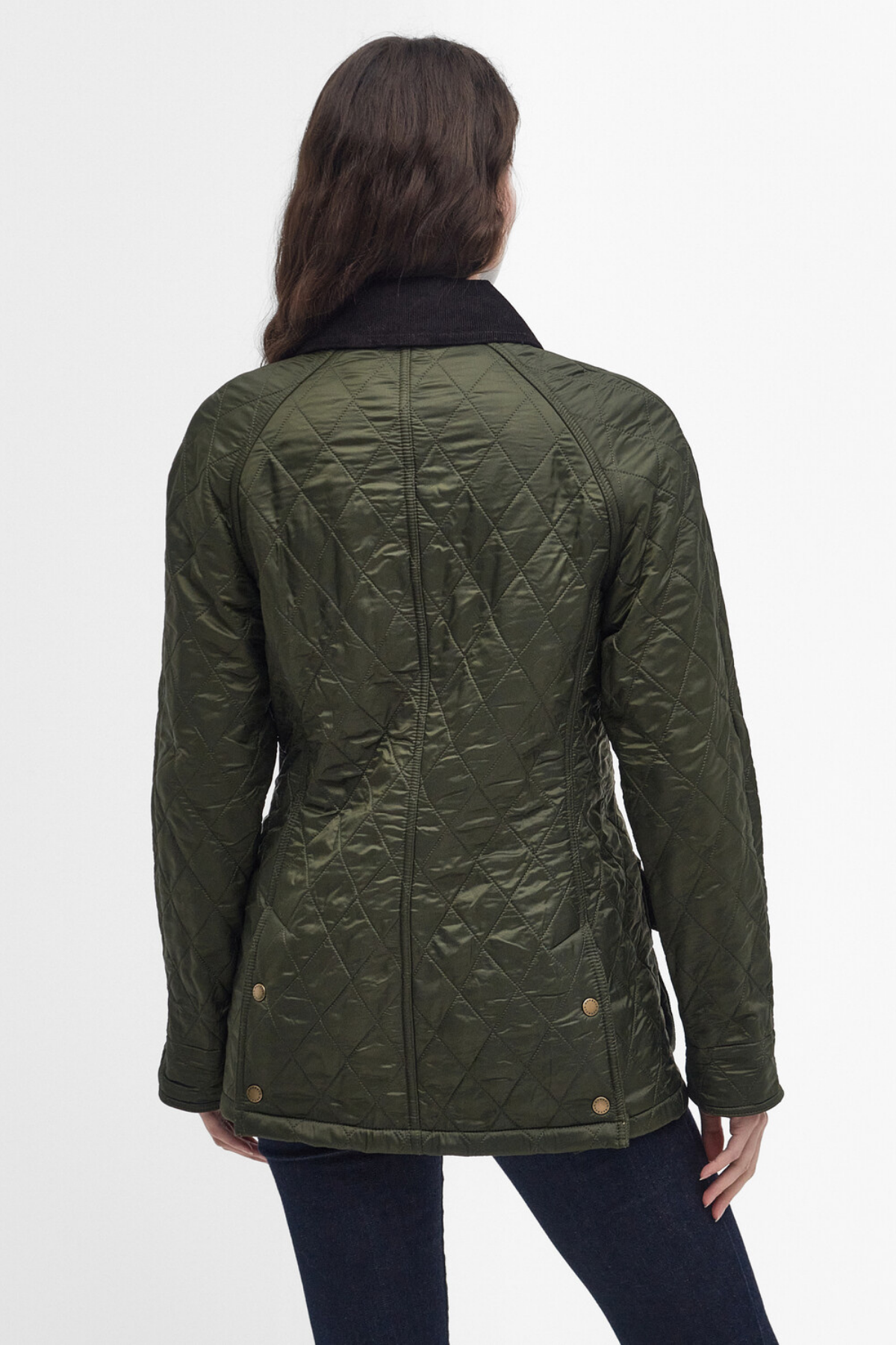 Barbour Beadnell Polar Kapitone Ceket OL91 Olive