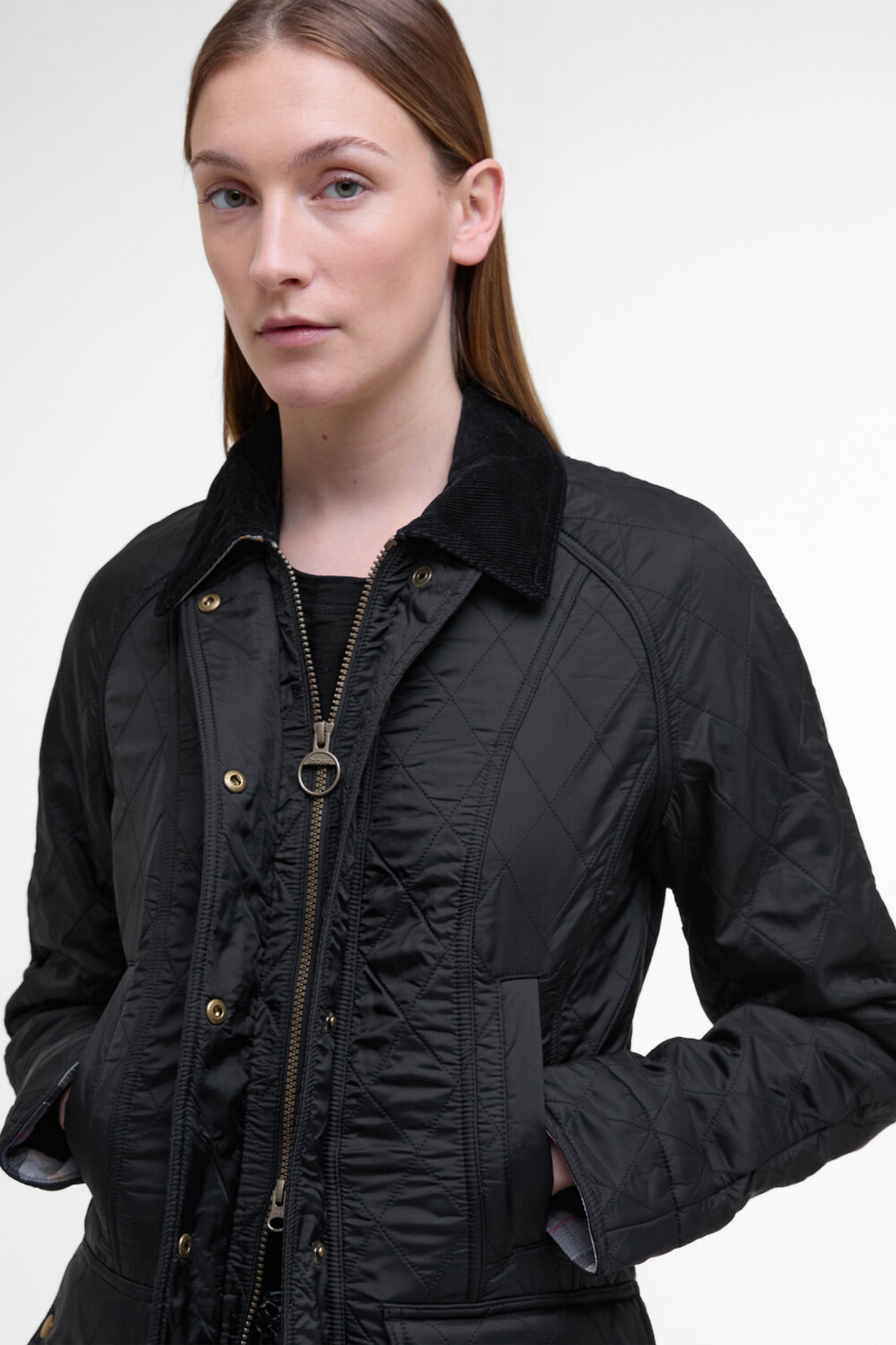 Barbour Beadnell Polar Kapitone Ceket BK91 Black