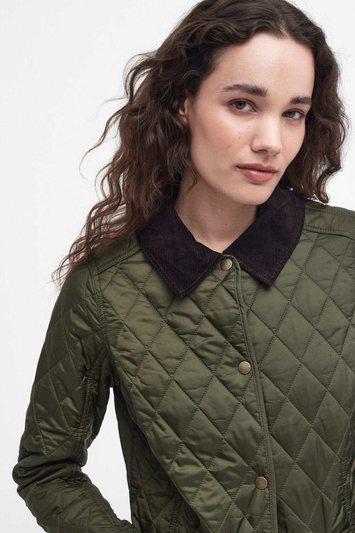 Barbour Beadnell Polar Kapitone Ceket OL91 Olive