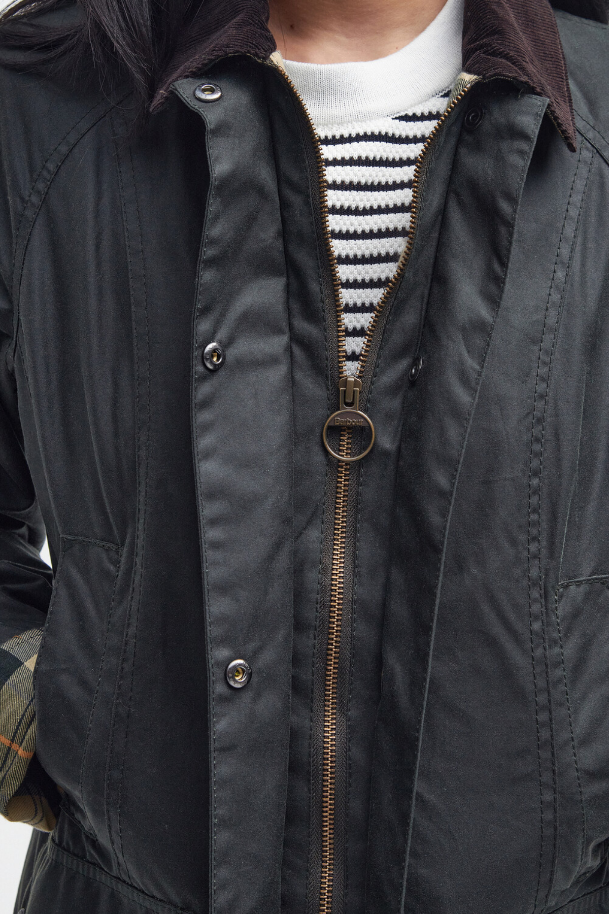 Barbour Beadnell Yağlı Ceket SG91 Sage