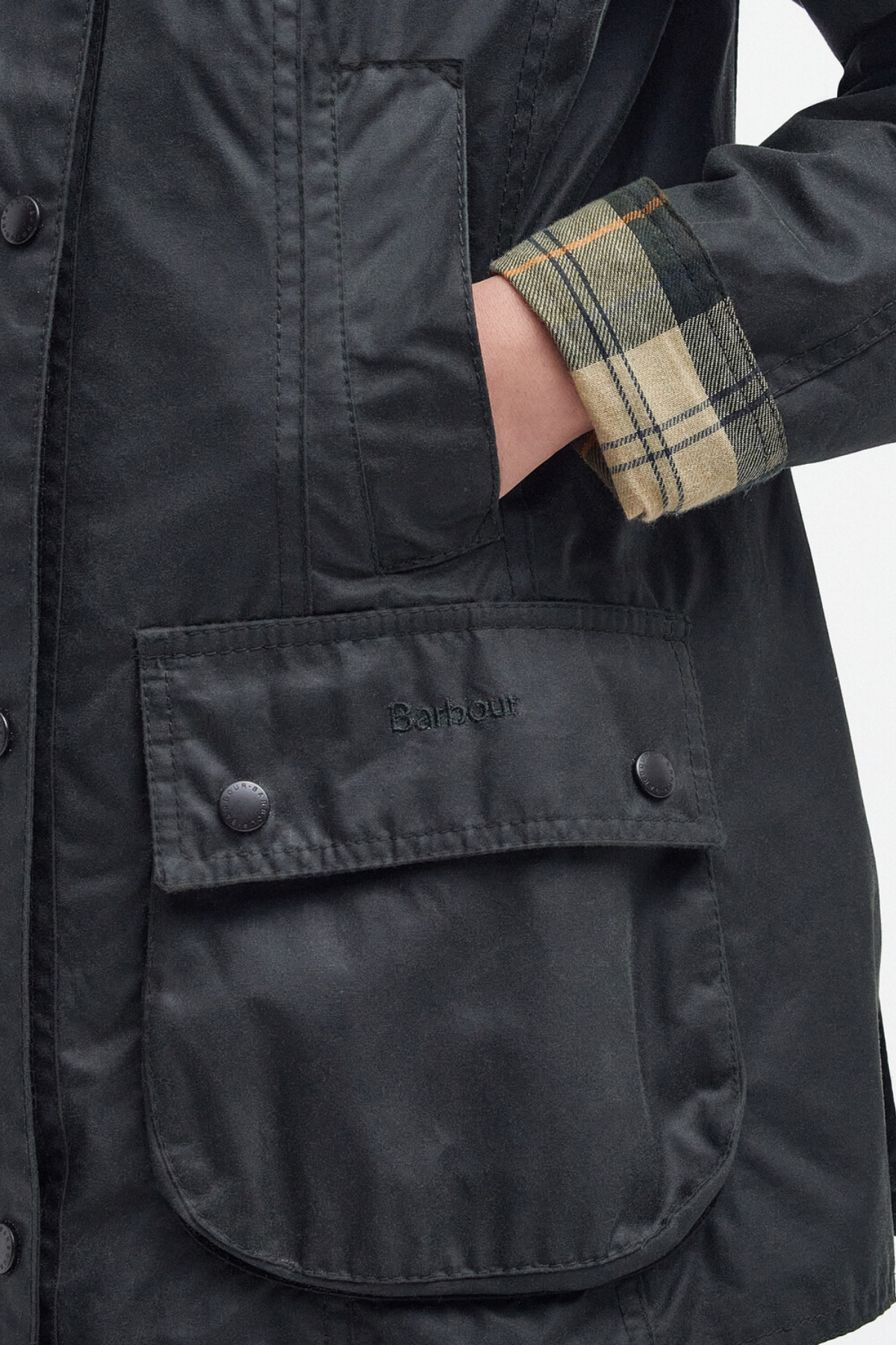 Barbour Beadnell Yağlı Ceket SG91 Sage