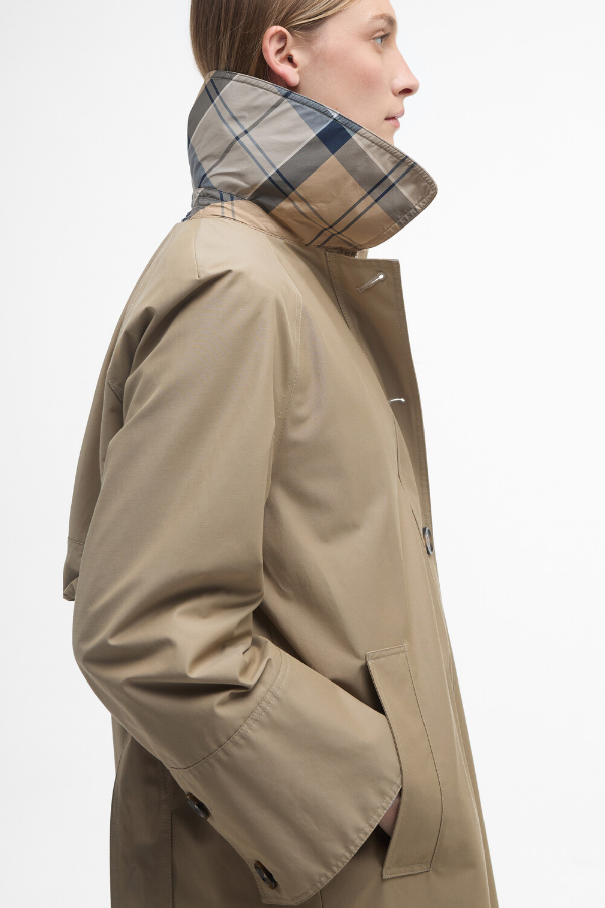 Barbour Beatrix Showerproof Ceket BE33 Light Trench