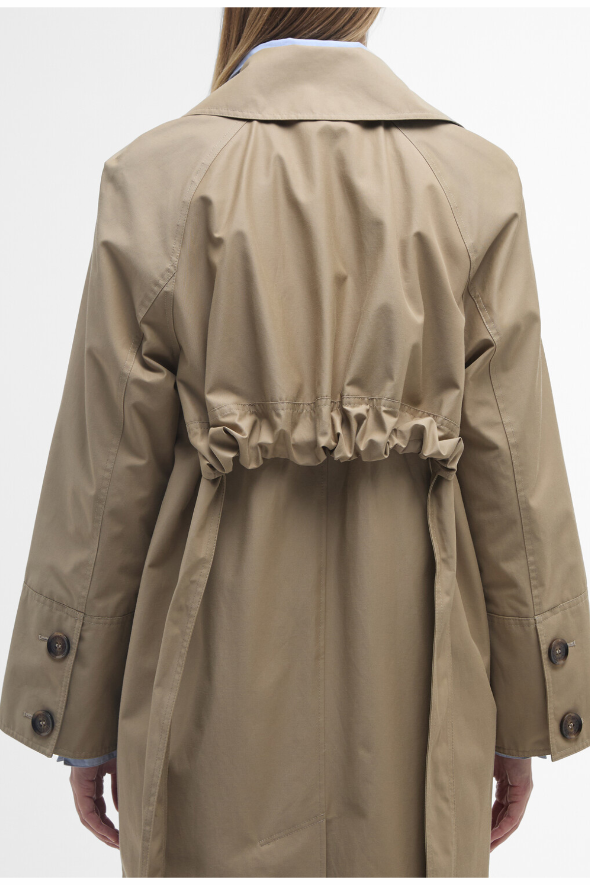 Barbour Beatrix Showerproof Ceket BE33 Light Trench