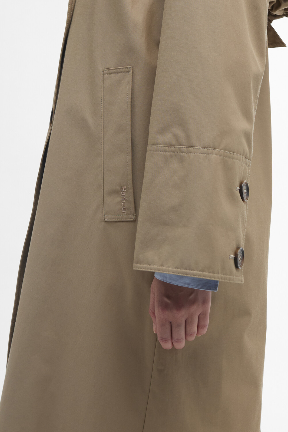 Barbour Beatrix Showerproof Ceket BE33 Light Trench