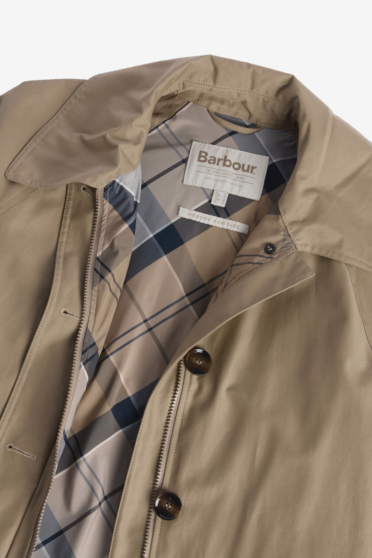 Barbour Beatrix Showerproof Ceket BE33 Light Trench